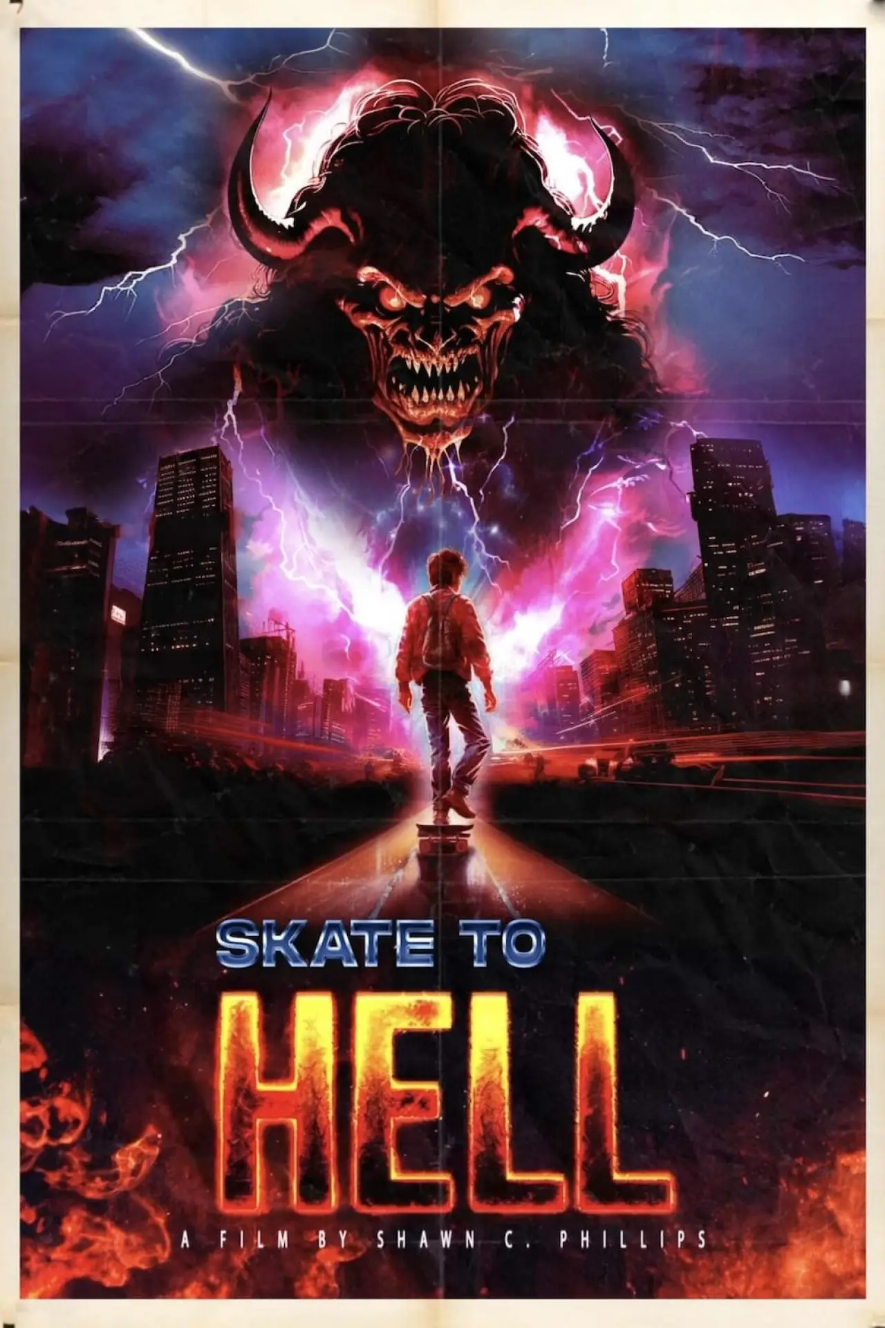 Plakat filmowy "Skate to Hell"