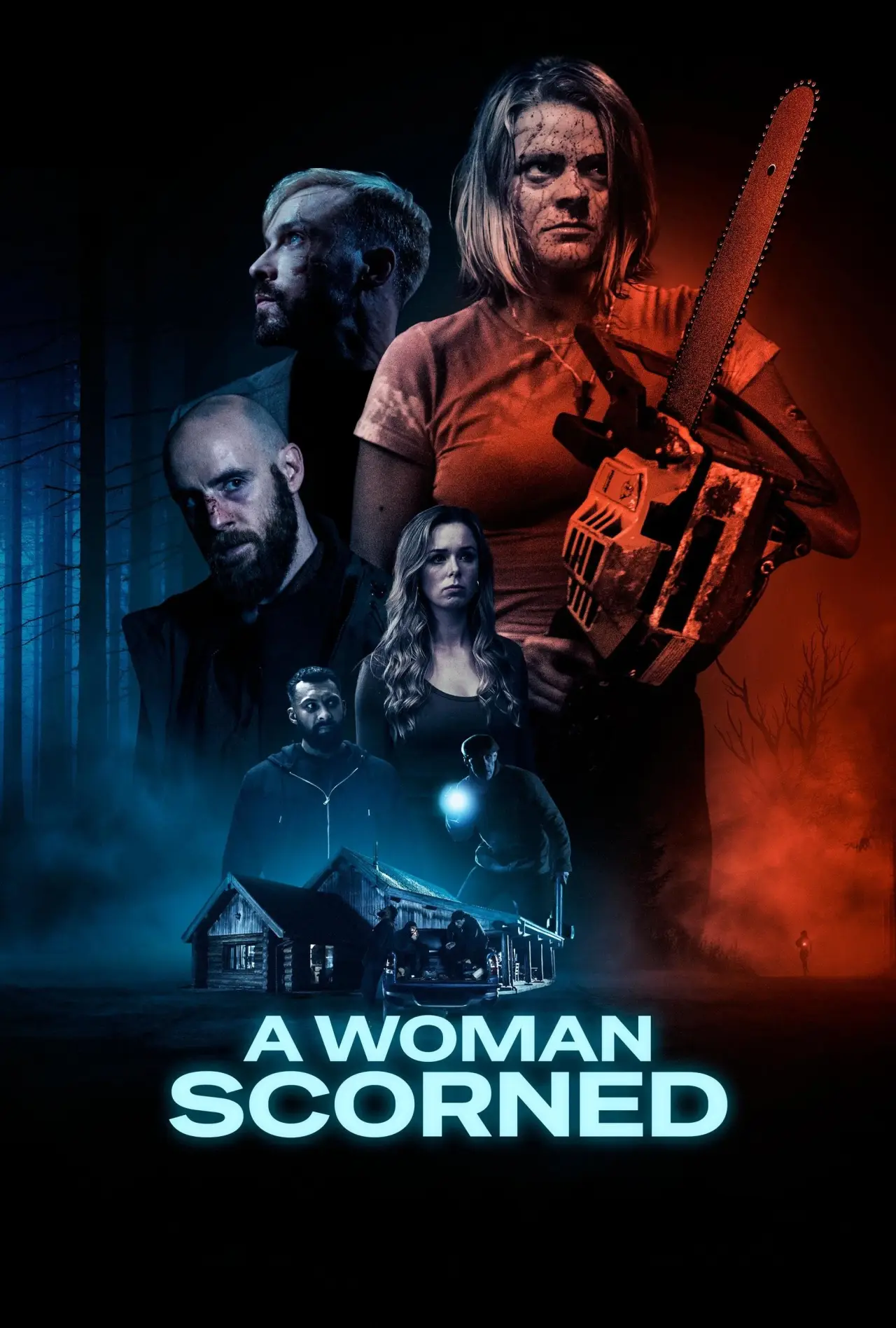 Plakat filmowy "A Woman Scorned"