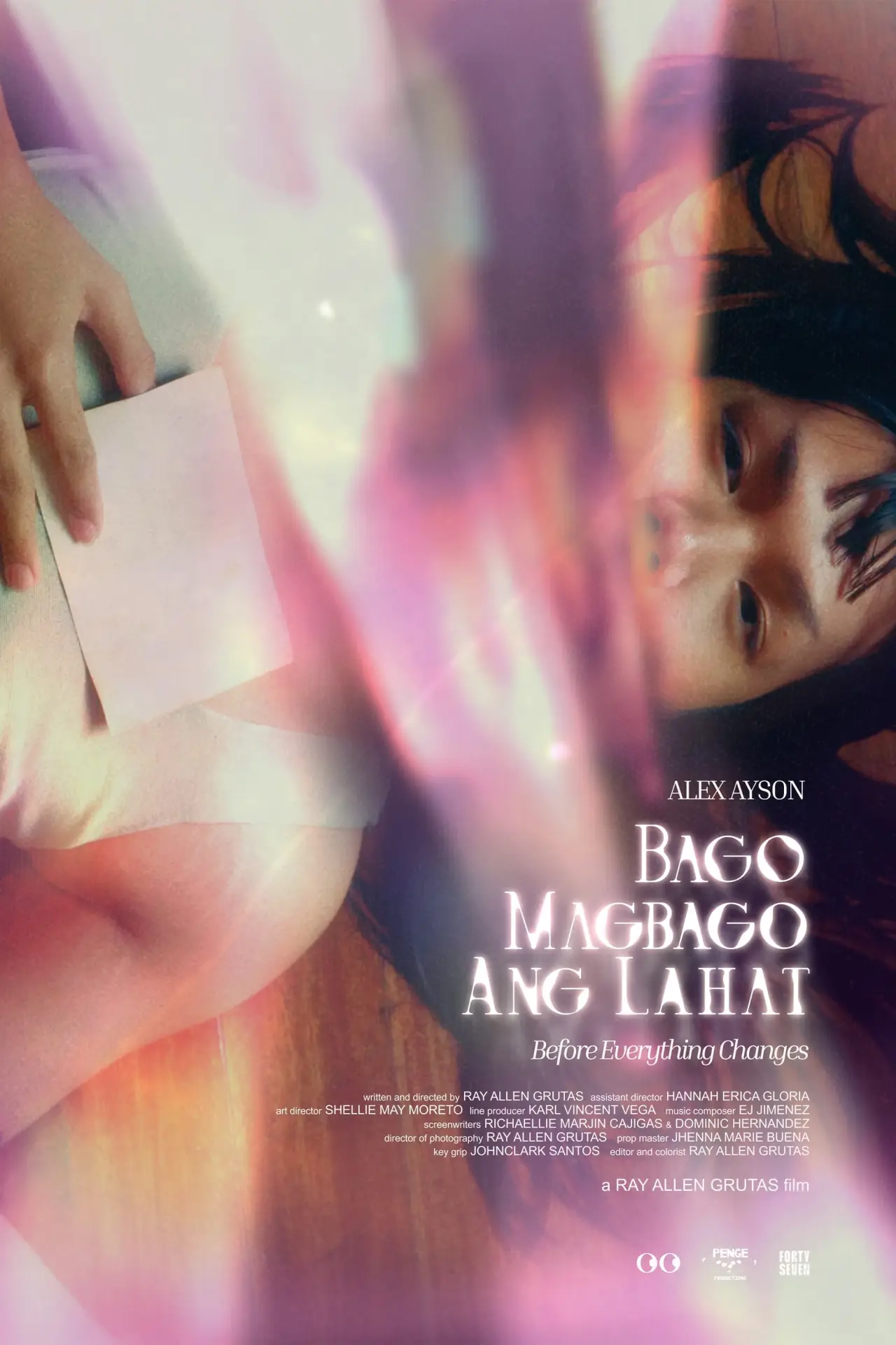 Plakat filmowy "Bago Magbago ang Lahat"