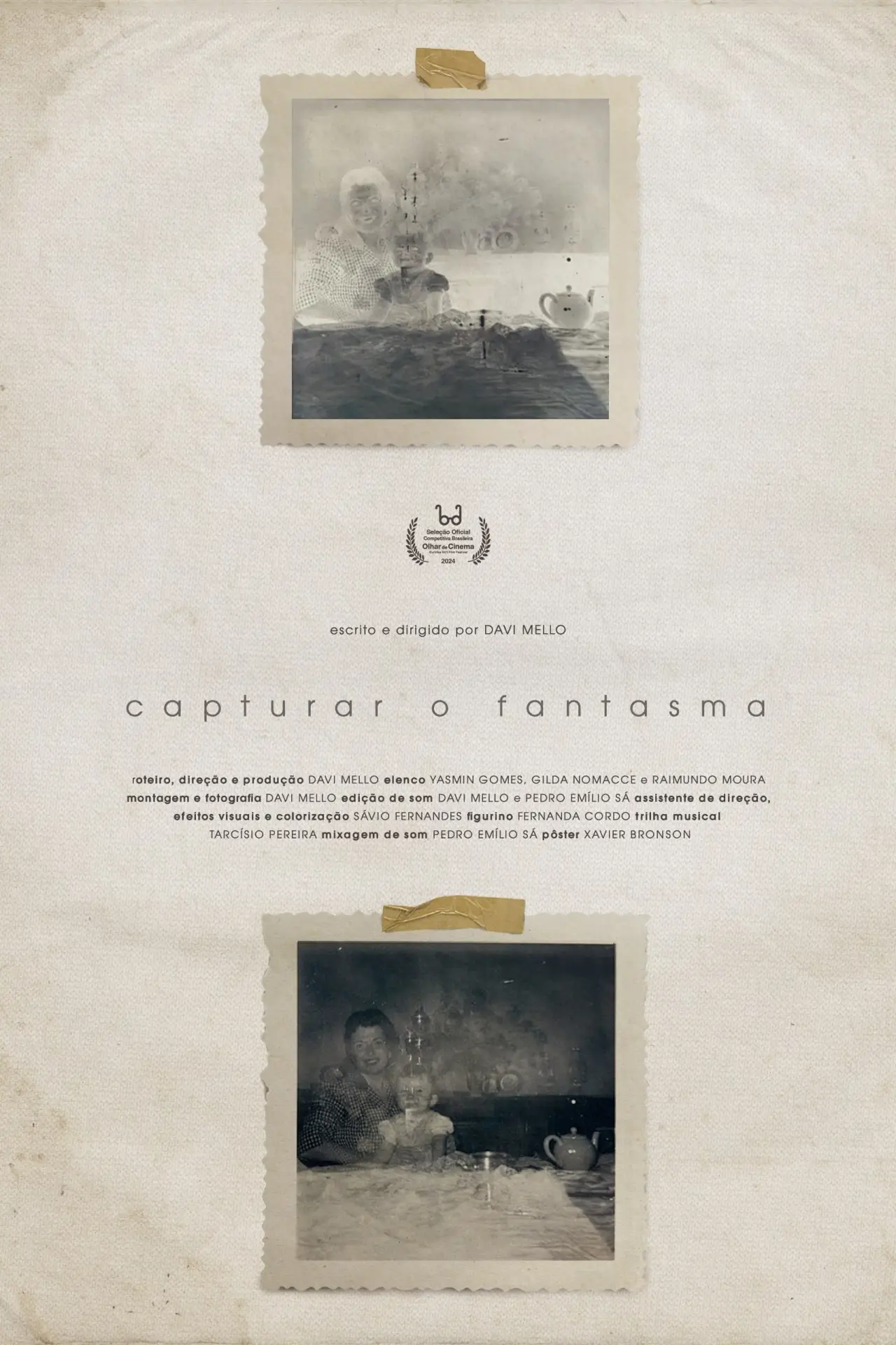 Plakat filmowy "Capturar o Fantasma"