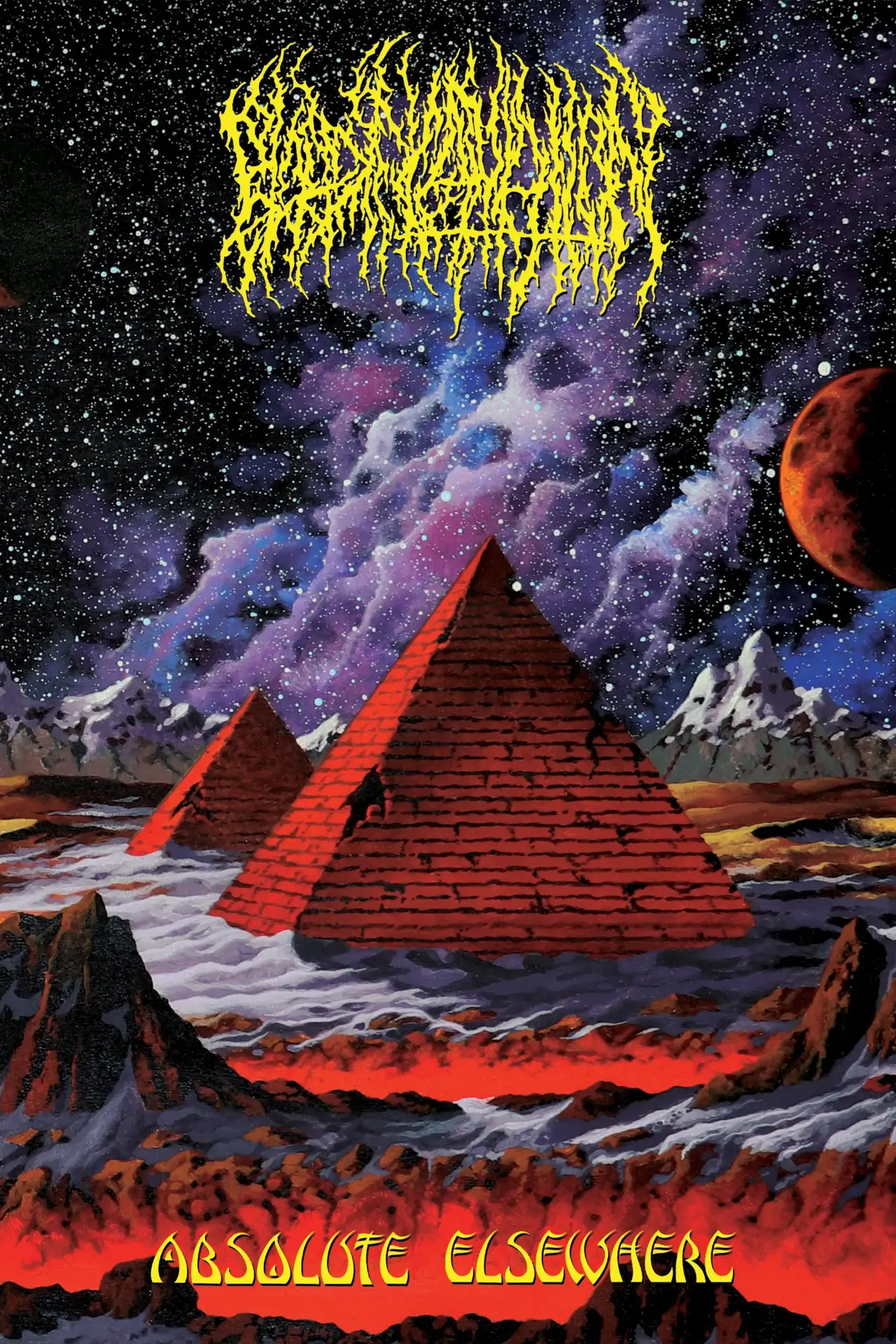 Plakat filmowy "BLOOD INCANTATION - All Gates Open: In Search of Absolute Elsewhere"