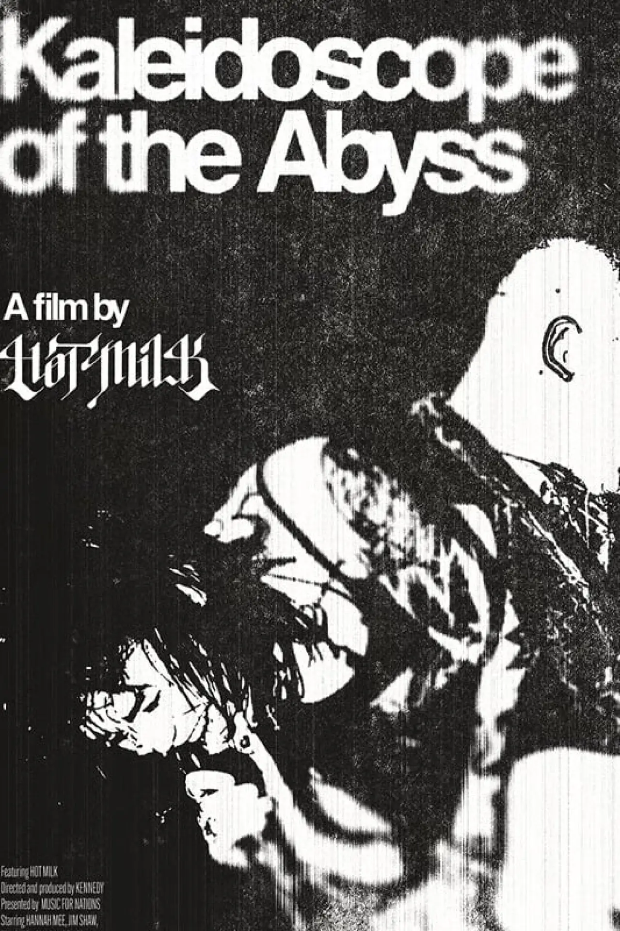 Plakat filmowy "Kaleidoscope of the Abyss: A Film by Hot Milk"