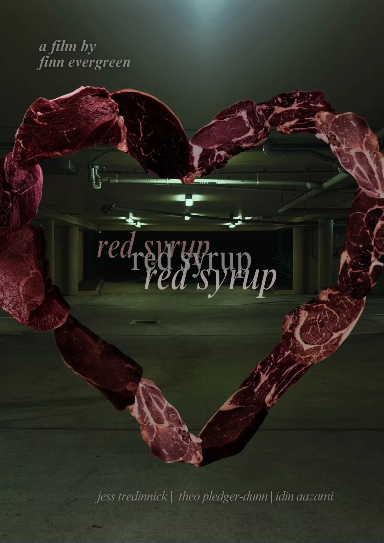 Plakat filmowy "Red Syrup"