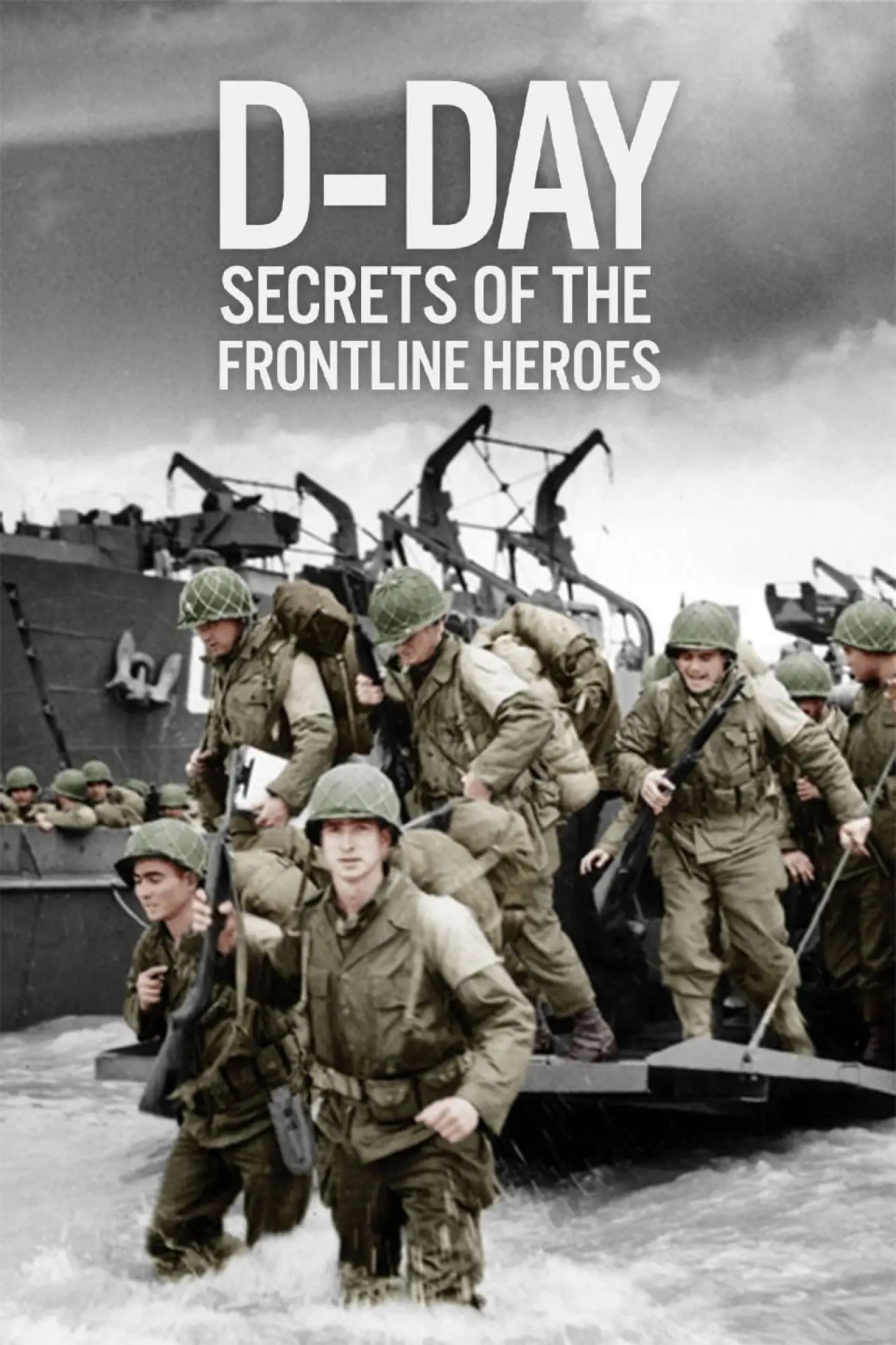 Plakat filmowy "D-Day: Secrets of the Frontline Heroes"