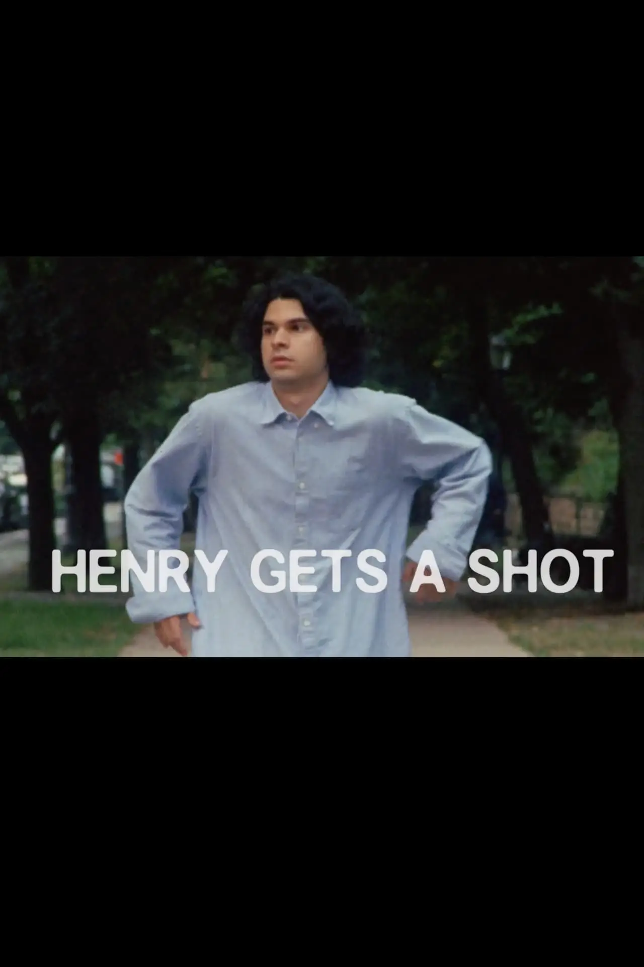 Plakat filmowy "Henry Gets a Shot"