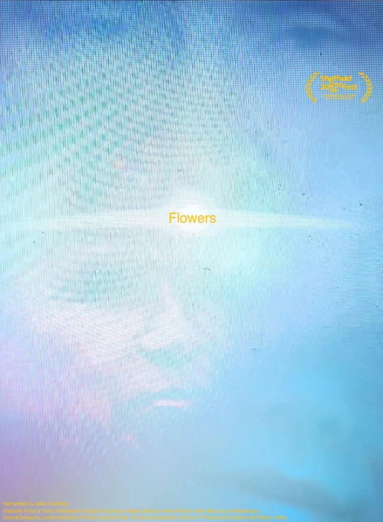 Plakat filmowy "Flores"