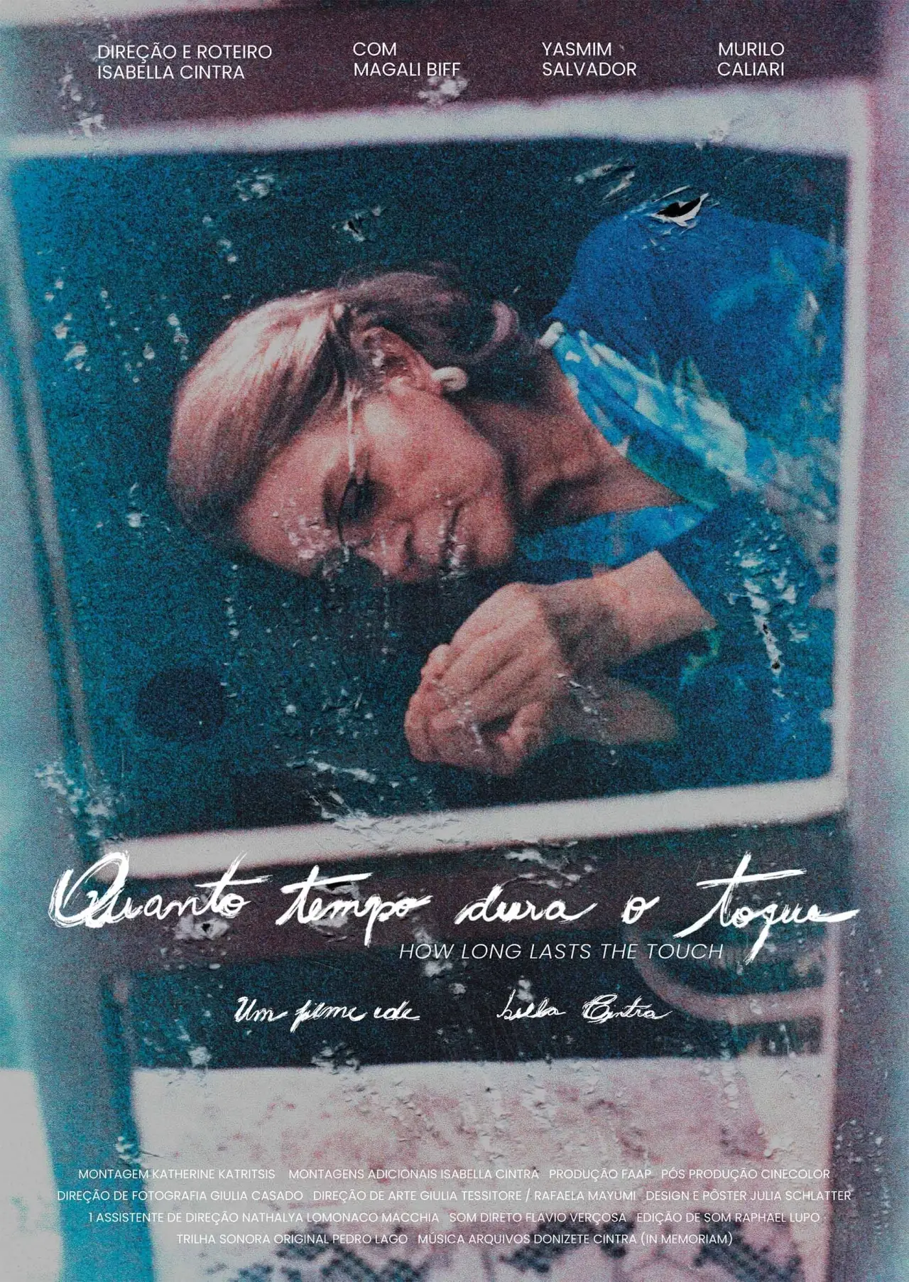 Plakat filmowy "Quanto tempo dura o toque"