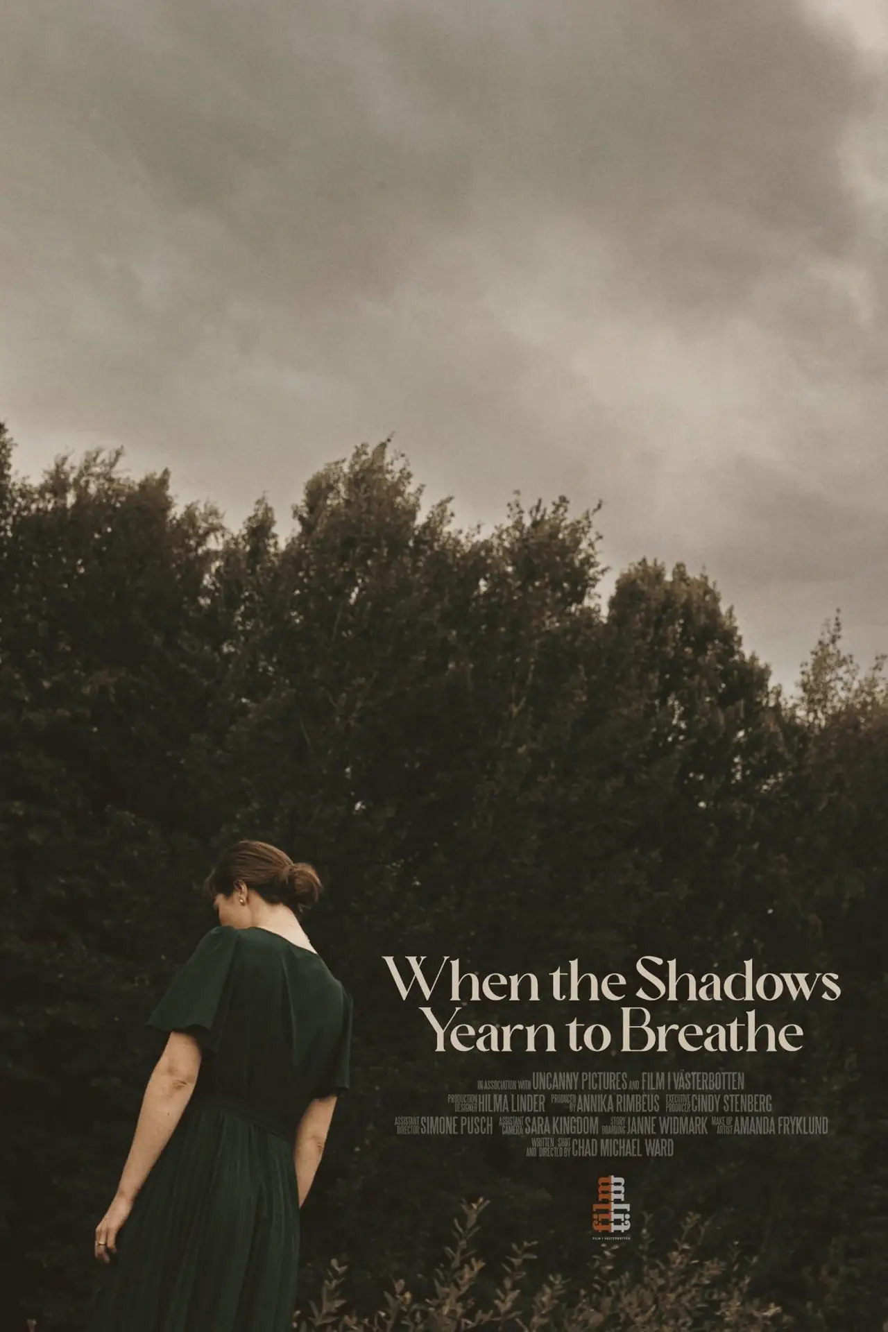 Plakat filmowy "When the Shadows Yearn to Breathe"