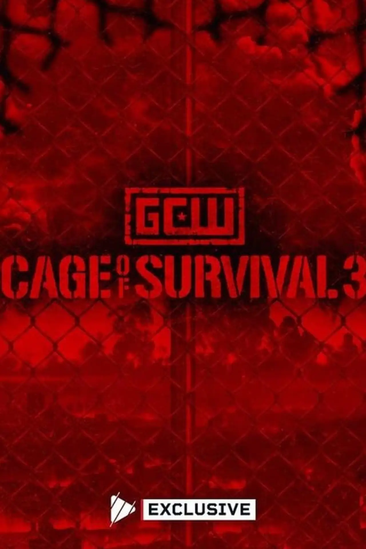Plakat filmowy "GCW Cage of Survival 3"