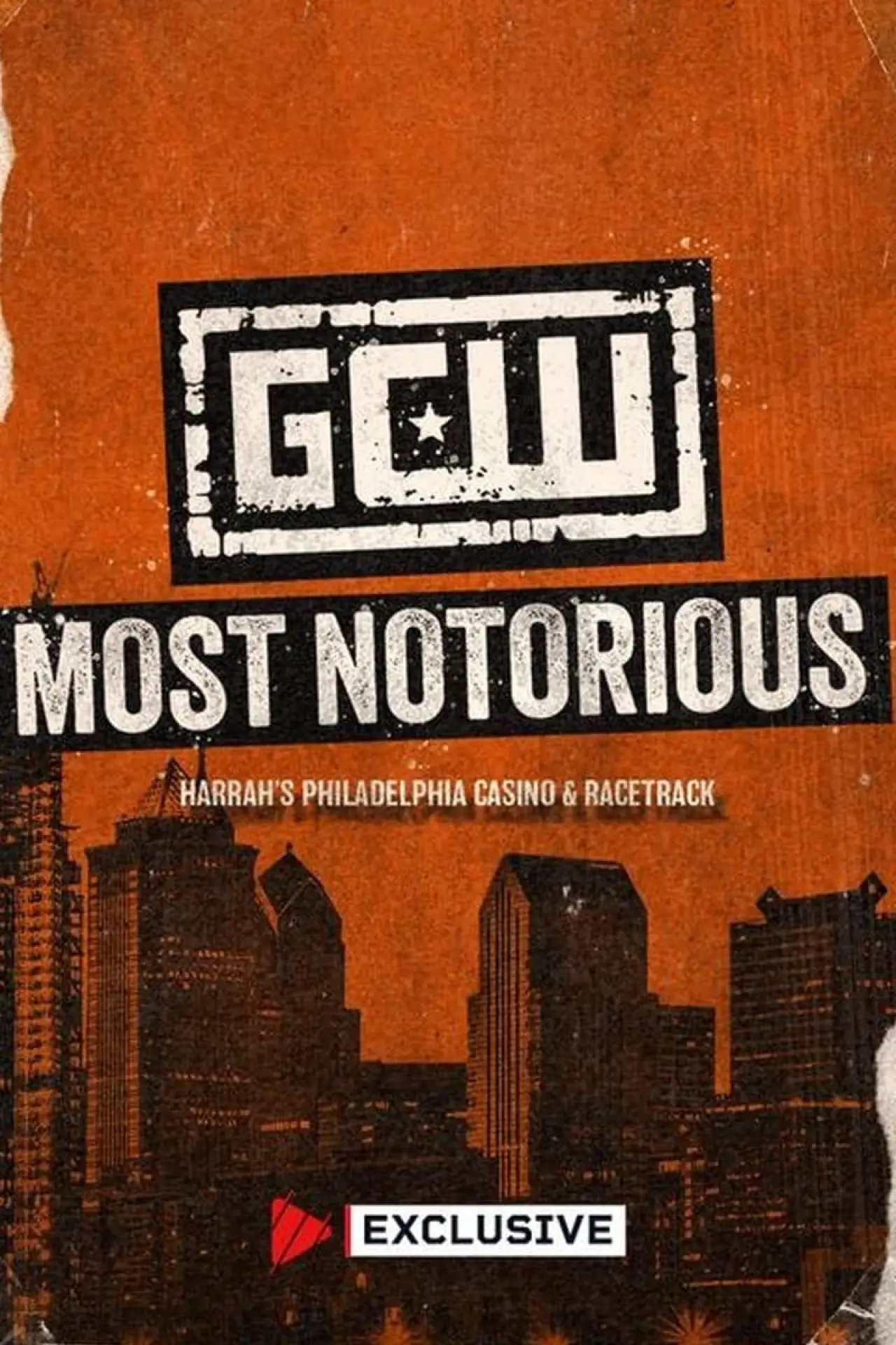 Plakat filmowy "GCW Most Notorious 2024"