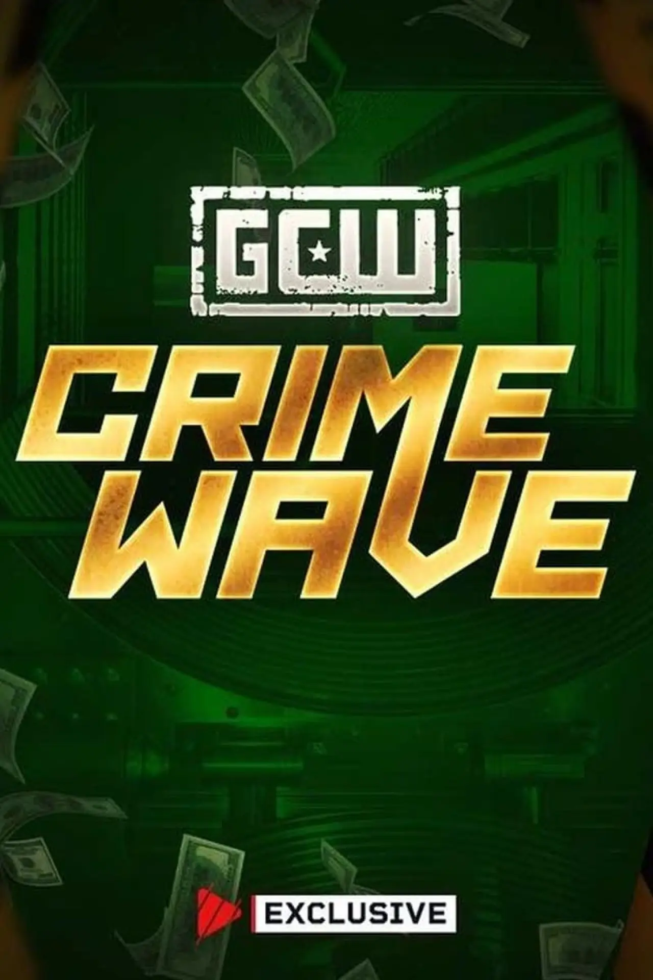 Plakat filmowy "GCW Crime Wave 2024"