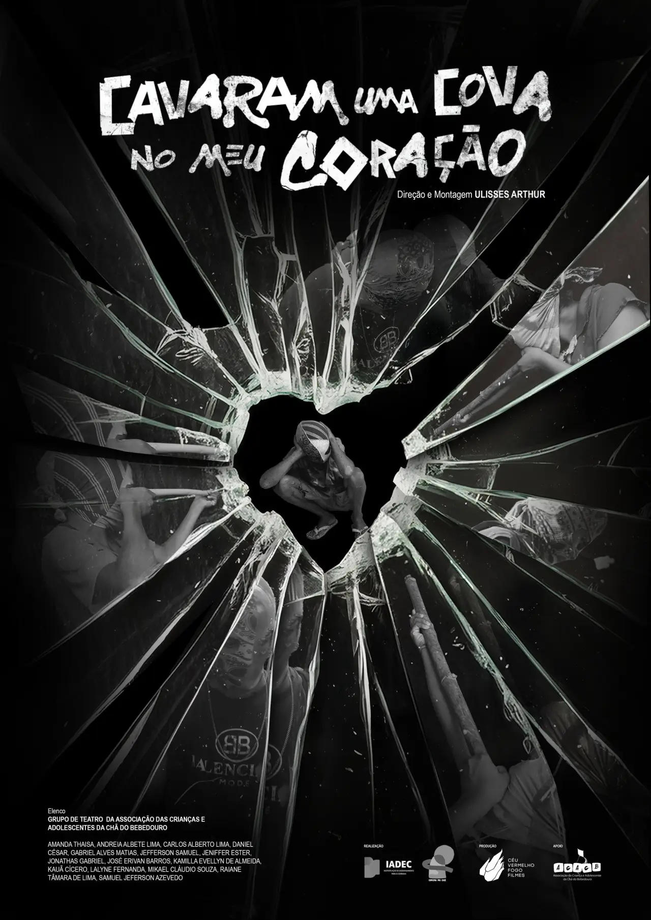 Plakat filmowy "Cavaram Uma Cova No Meu Coração"