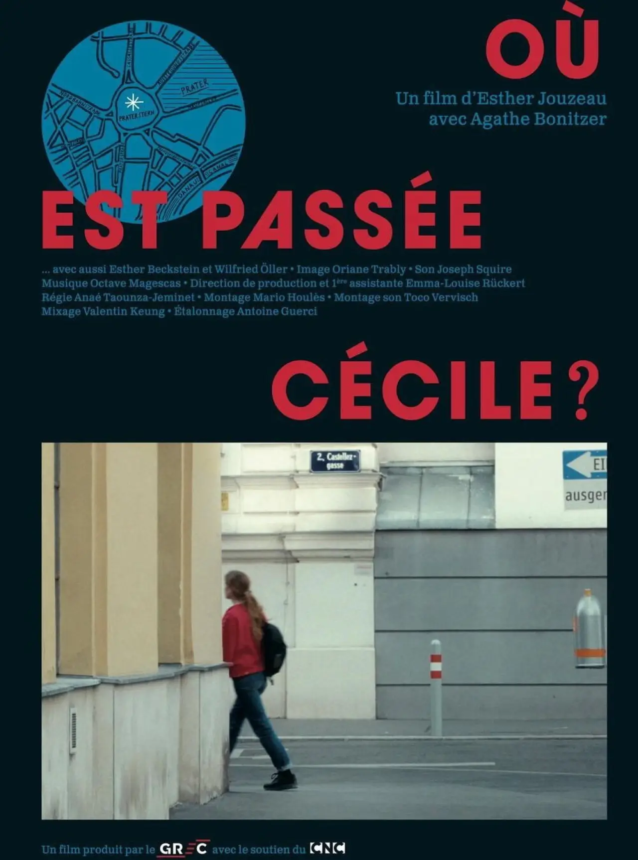 Plakat filmowy "Où est passée Cécile ?"
