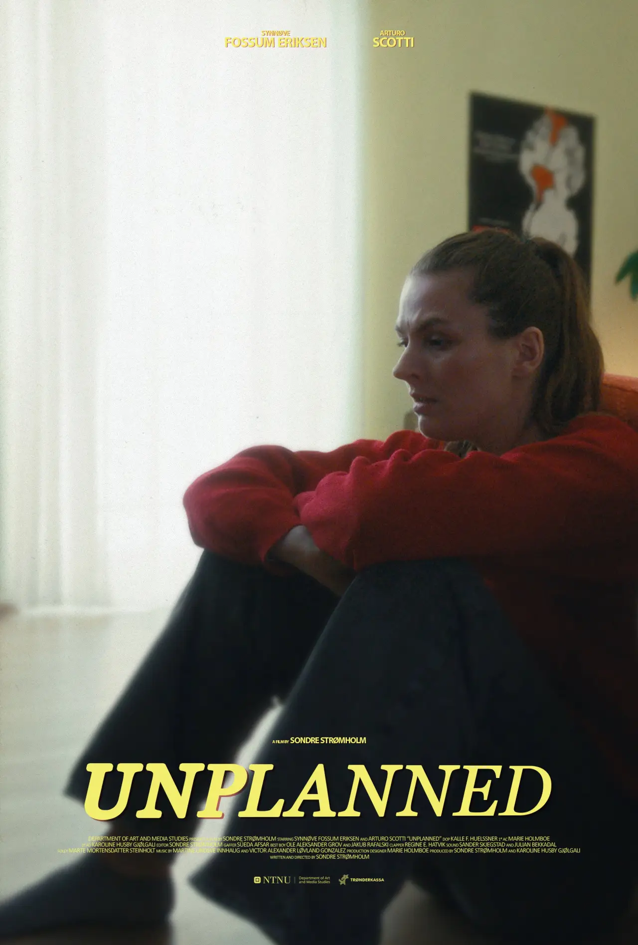 Plakat filmowy "Planene vi aldri la"