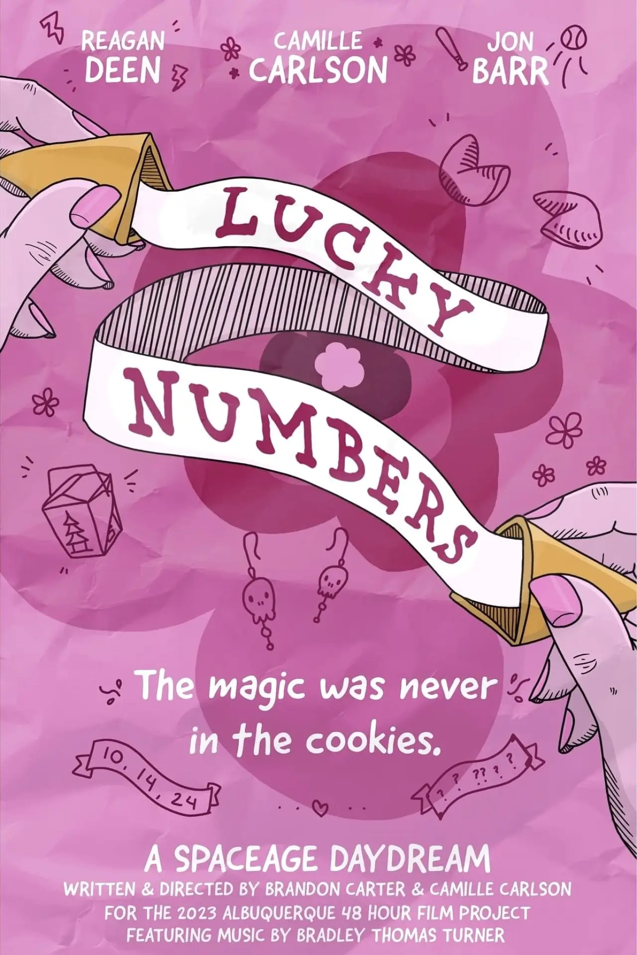 Plakat filmowy "Lucky Numbers"