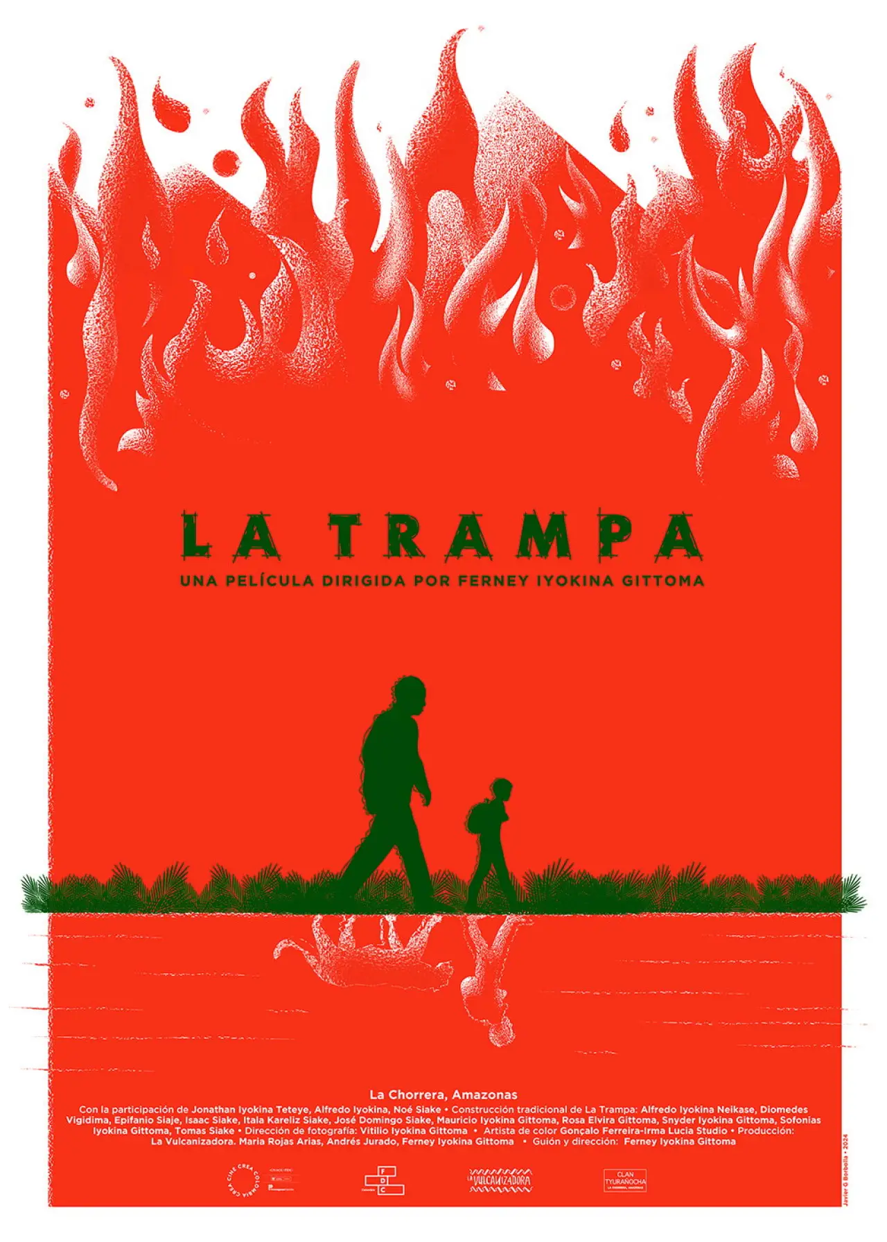 Plakat filmowy "La Trampa"