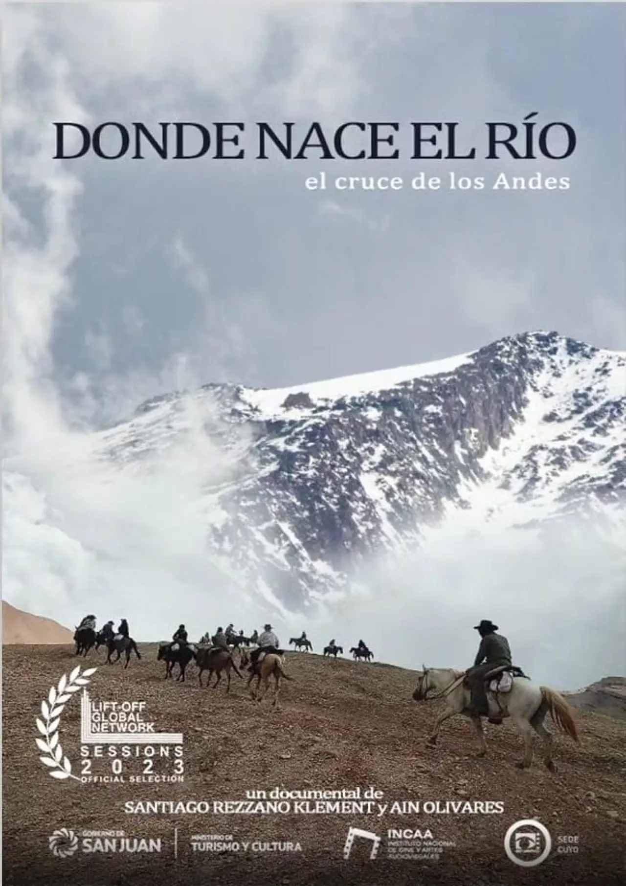 Plakat filmowy "Donde nace el río"
