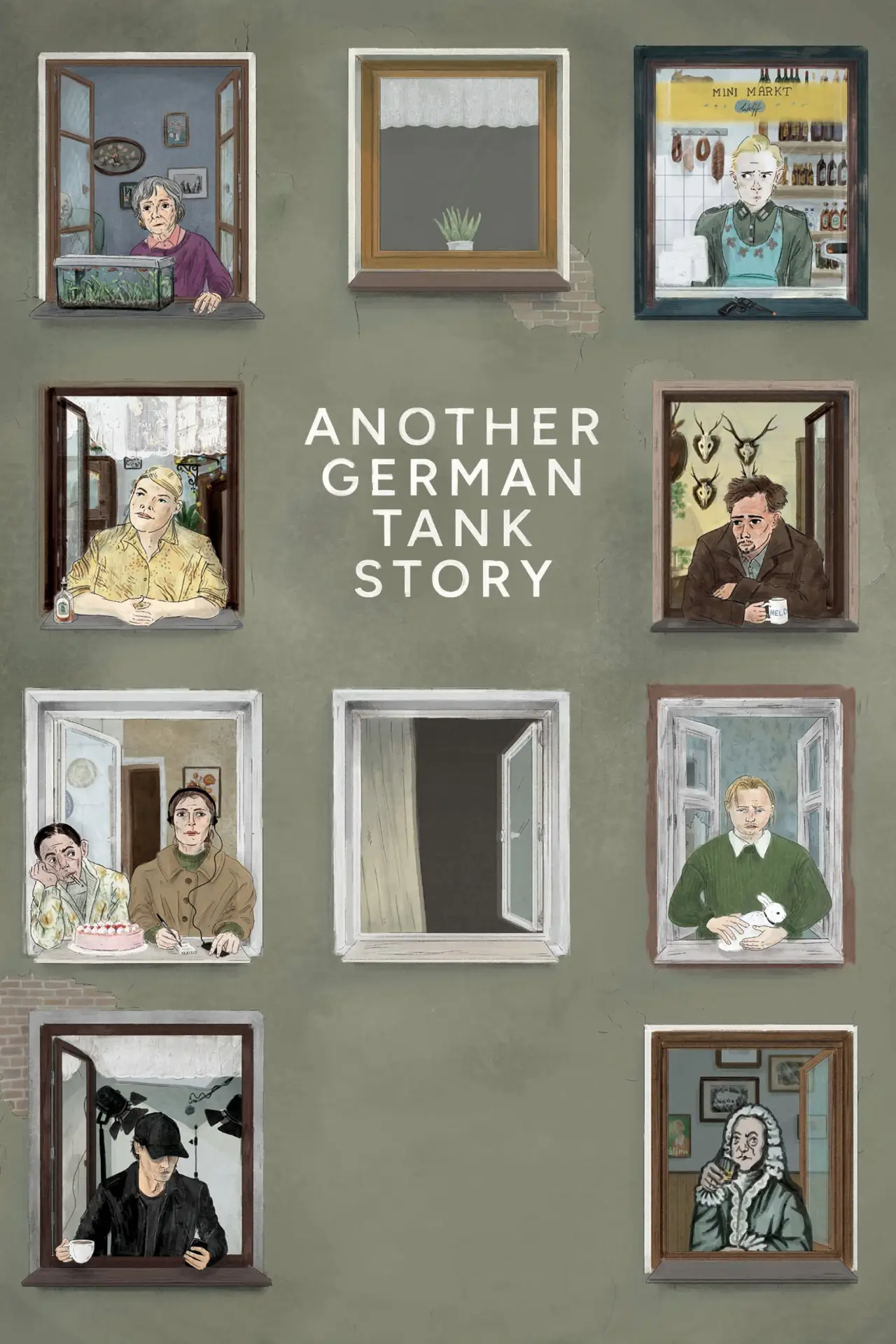 Plakat filmowy "Another German Tank Story"