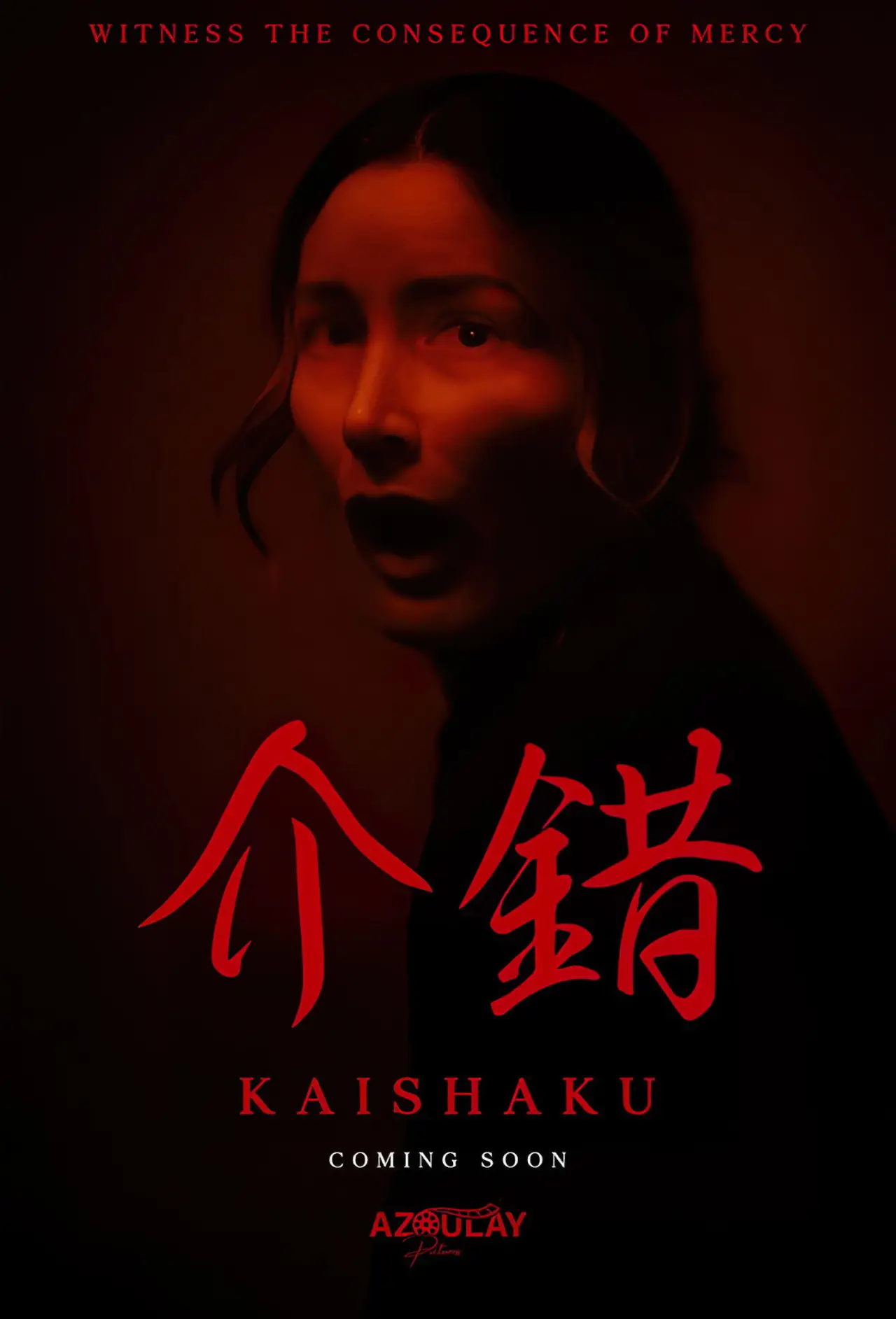 Plakat filmowy "Kaishaku"