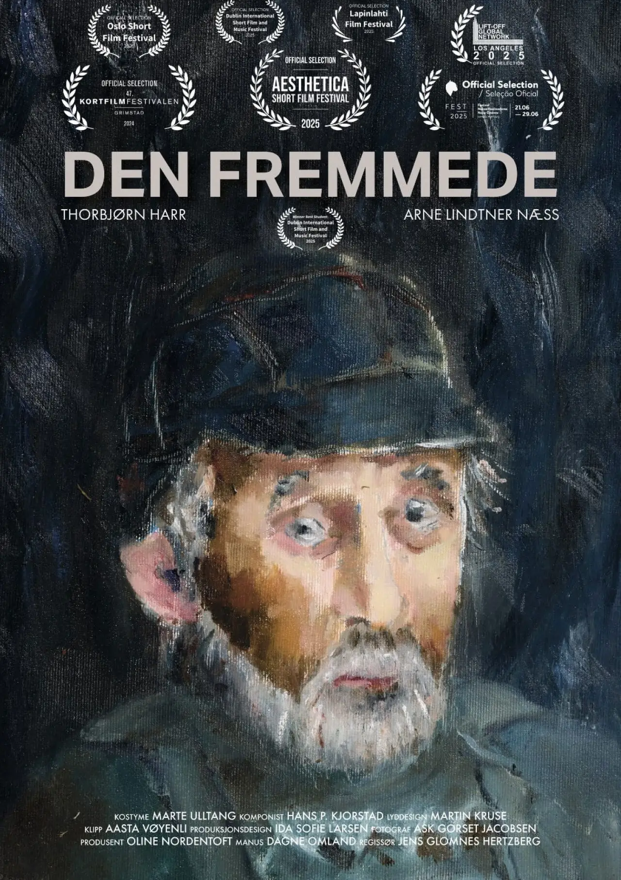 Plakat filmowy "Den Fremmede"