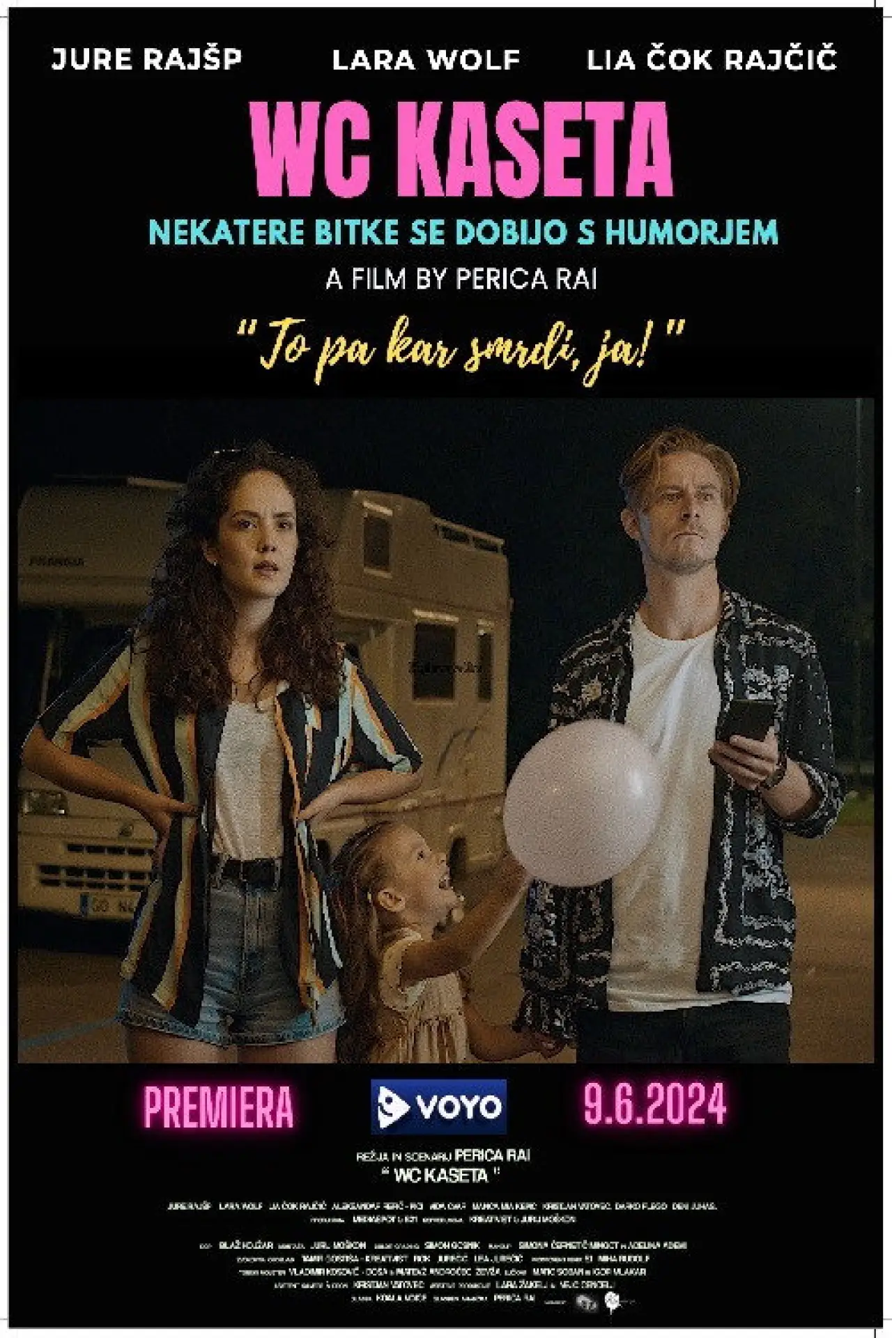 Plakat filmowy "WC kaseta"