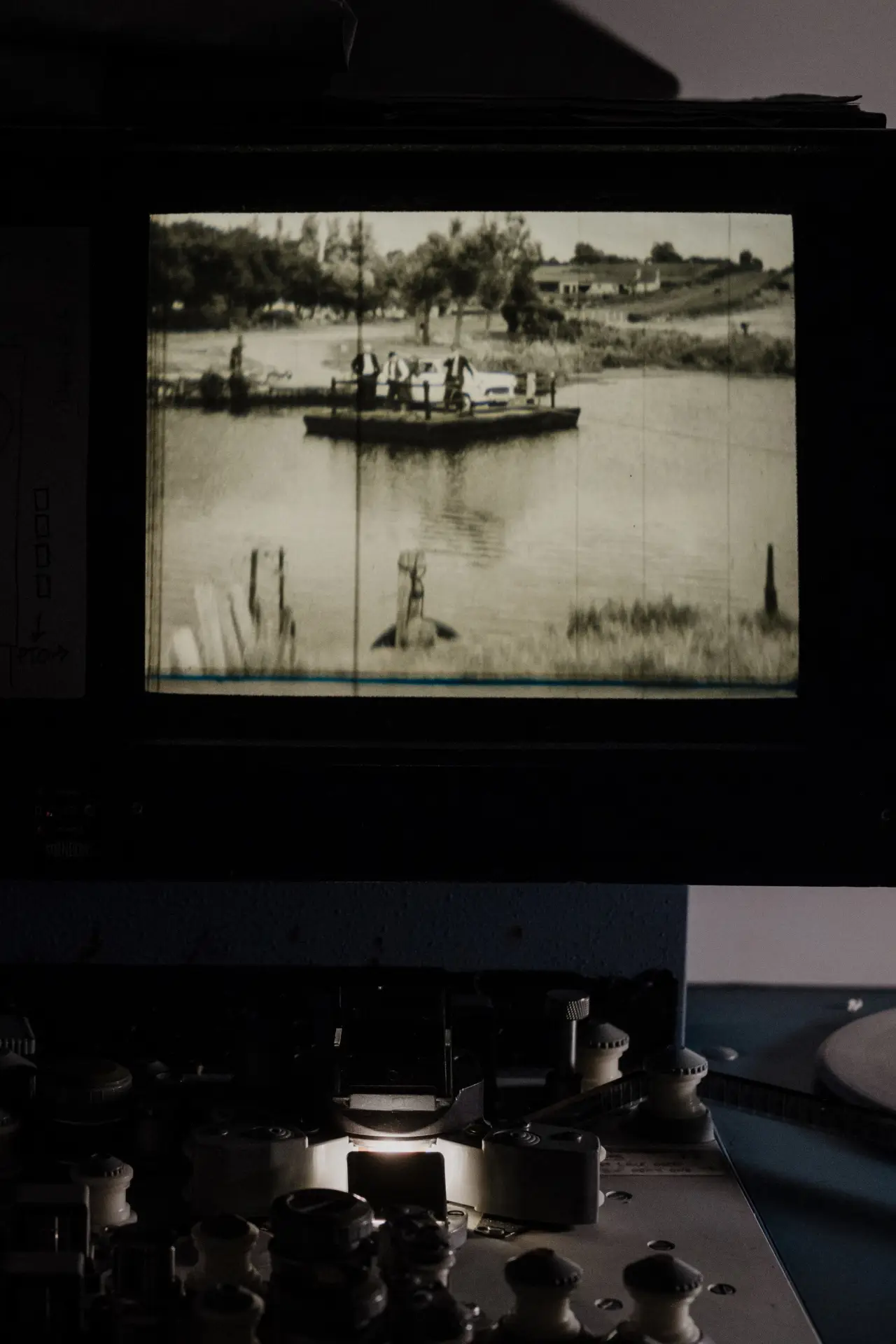 Plakat filmowy "The Bannfoot Ferry"