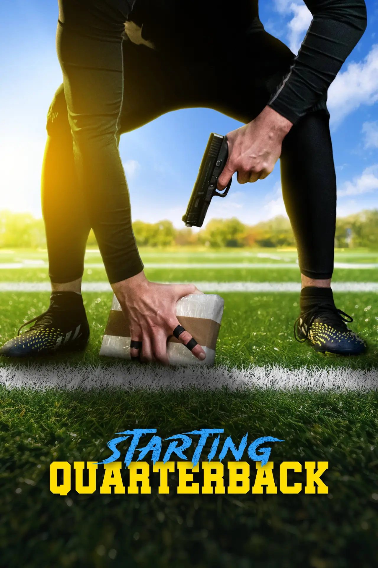 Plakat filmowy "Starting Quarterback"