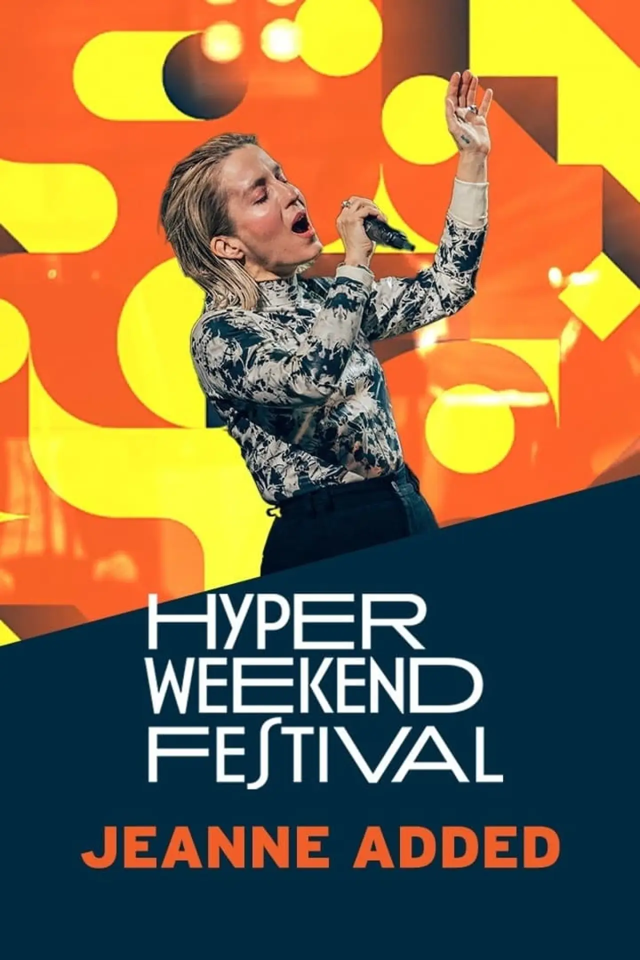Plakat filmowy "Jeanne Added - Hyper Weekend Festival 2024"