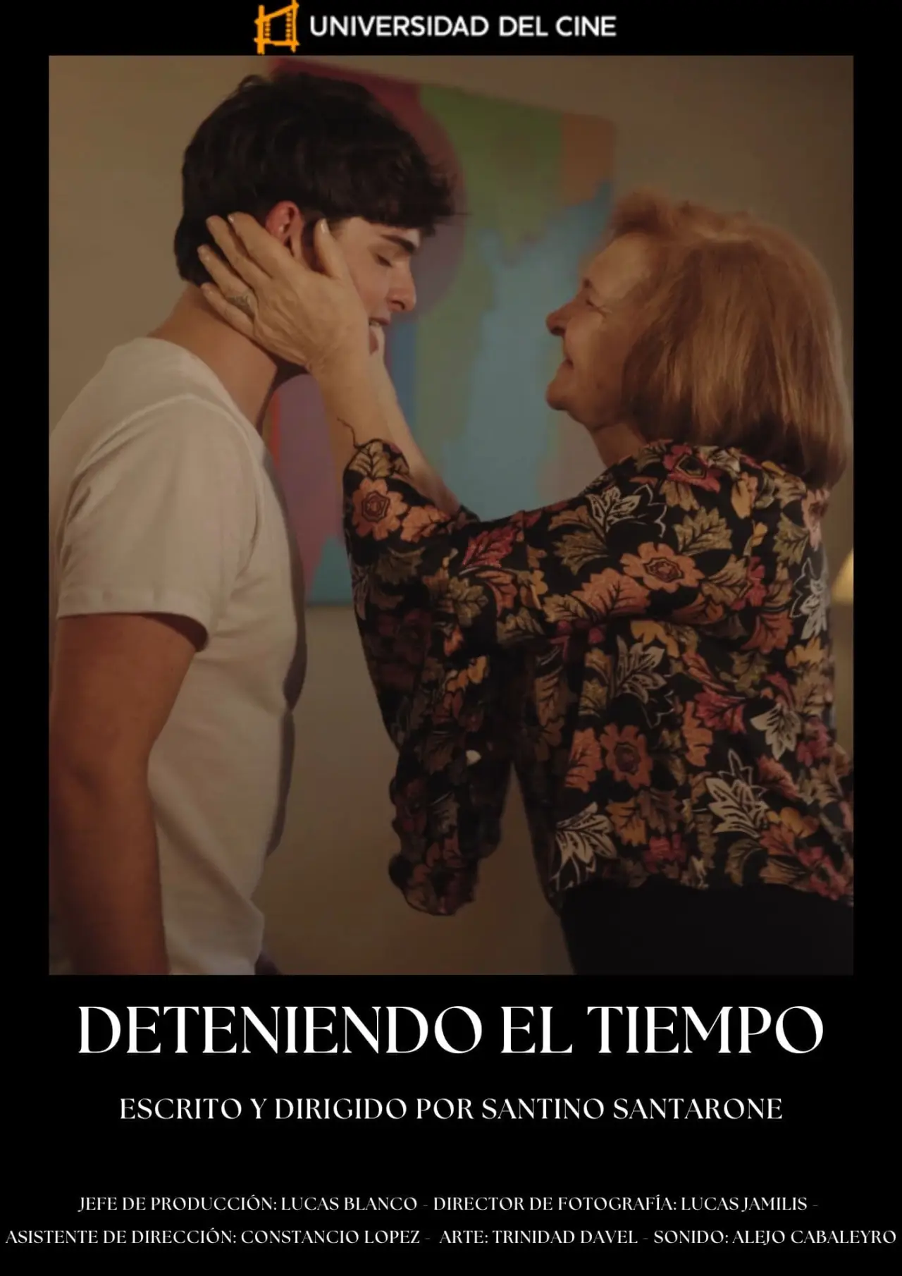 Plakat filmowy "Deteniendo el tiempo"