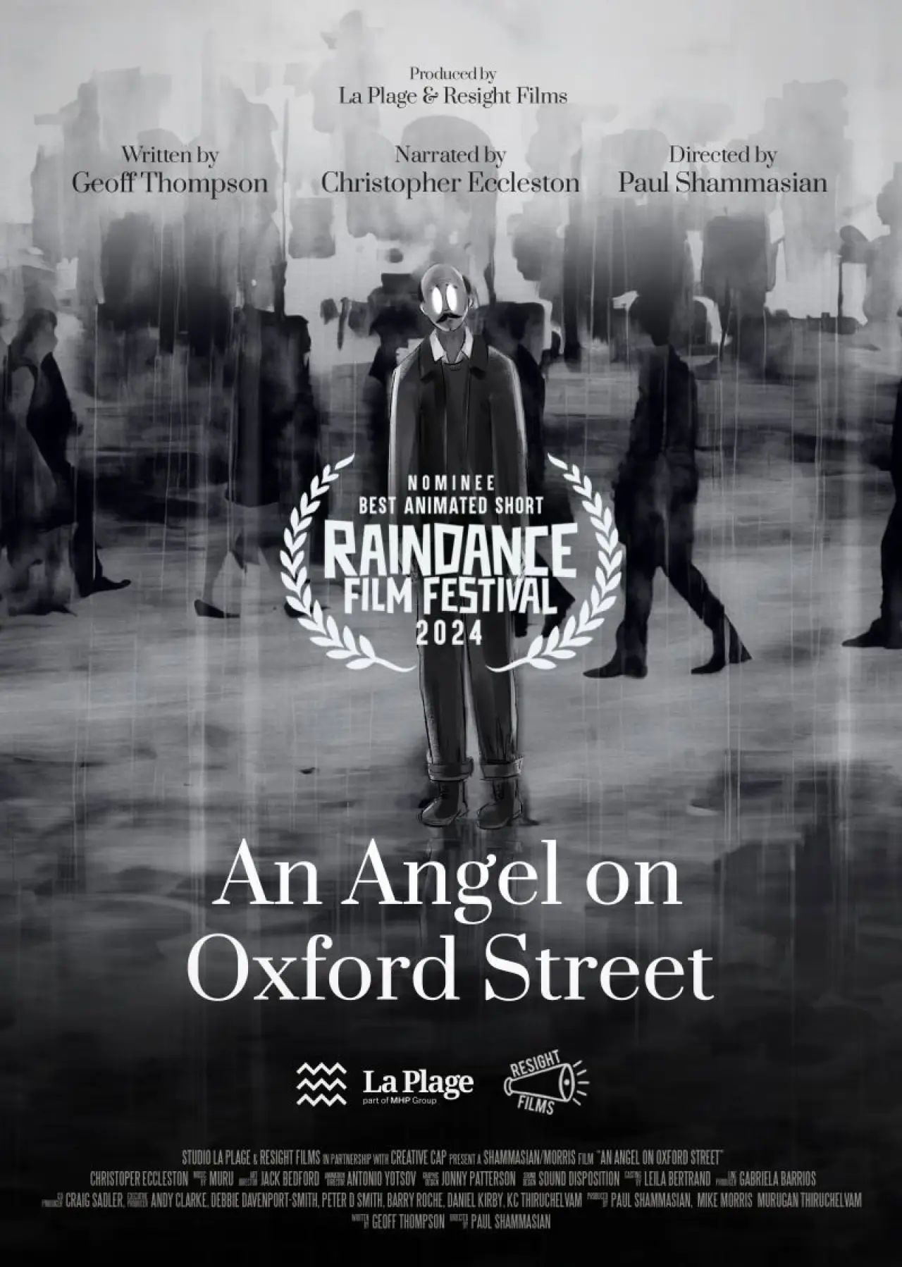 Plakat filmowy "An Angel on Oxford Street"