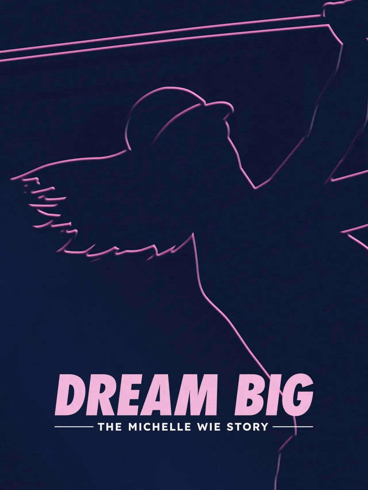 Plakat filmowy "Dream Big: The Michelle Wie Story"