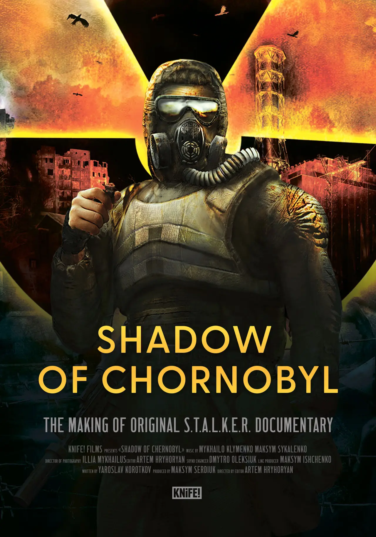 Plakat filmowy "ЕПІЗОДИ: Тінь Чорнобиля"