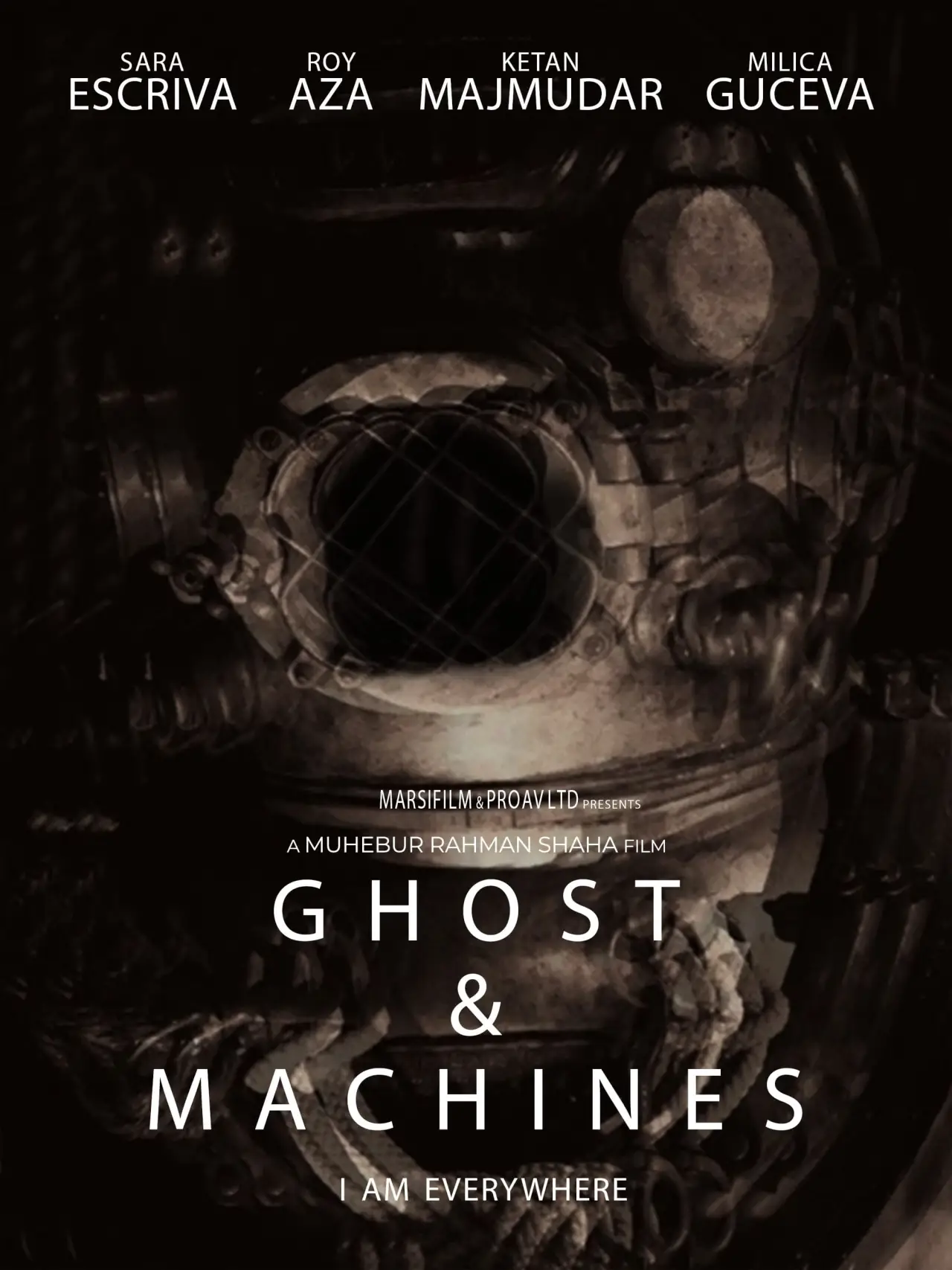 Plakat filmowy "Ghost and Machines"