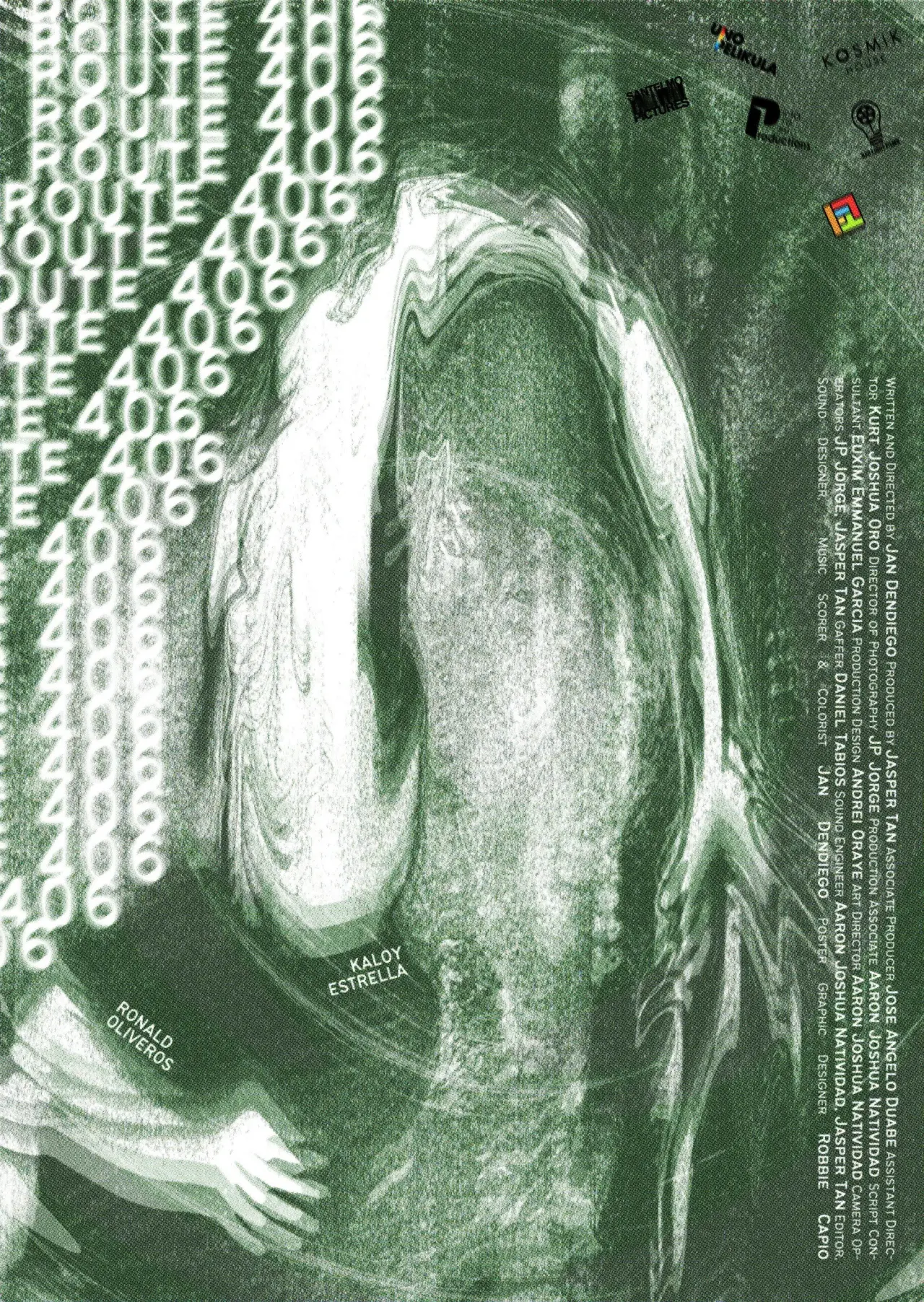Plakat filmowy "Route 406"