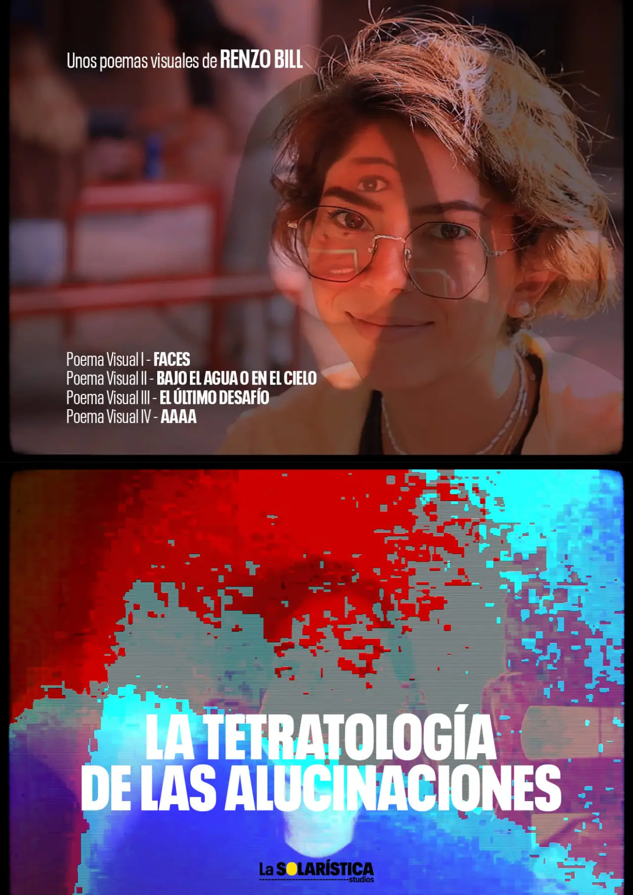 Plakat filmowy "Tetralogía de las Alucinaciones"