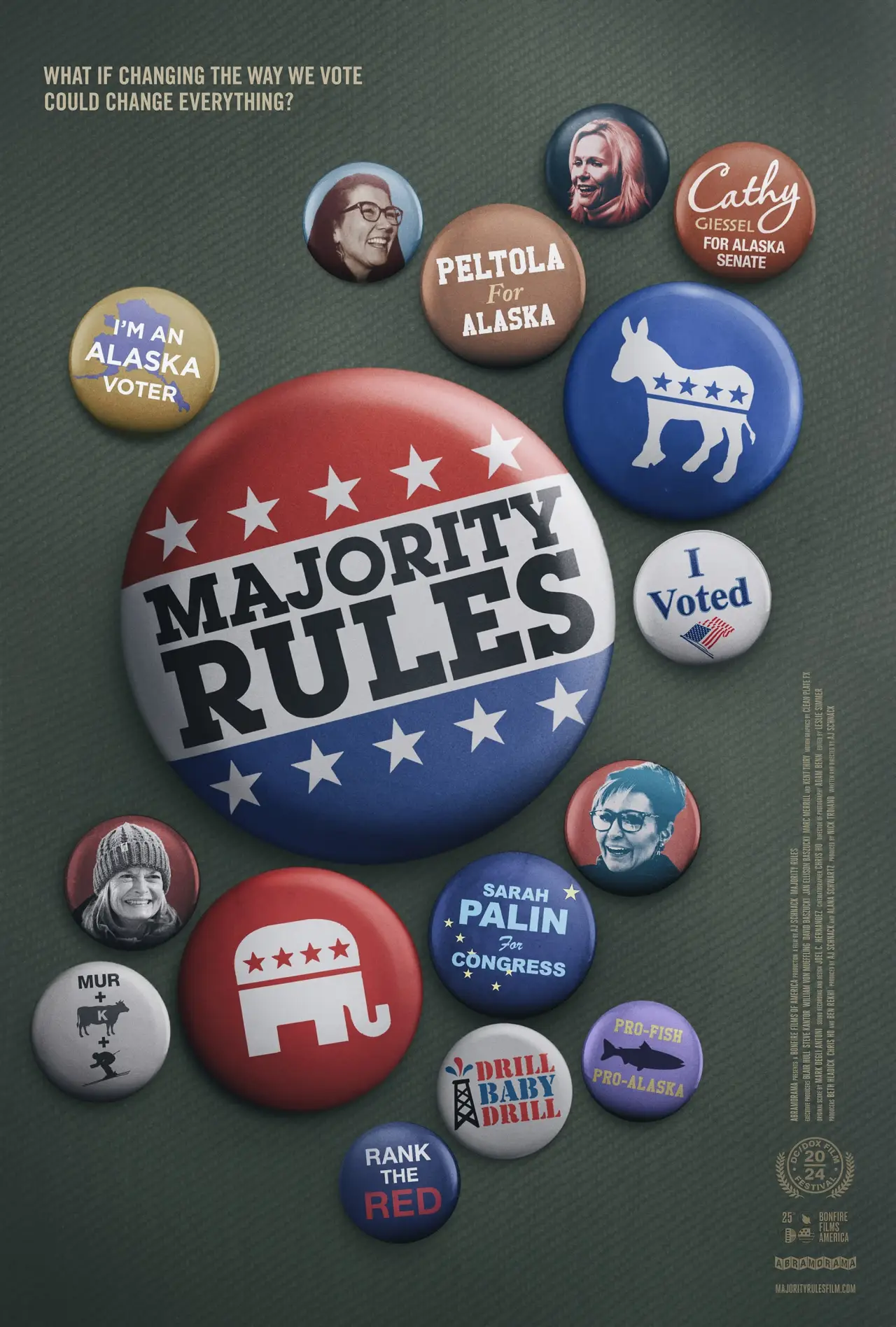Plakat filmowy "Majority Rules"