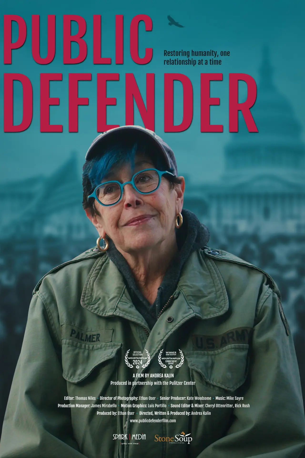 Plakat filmowy "Public Defender"
