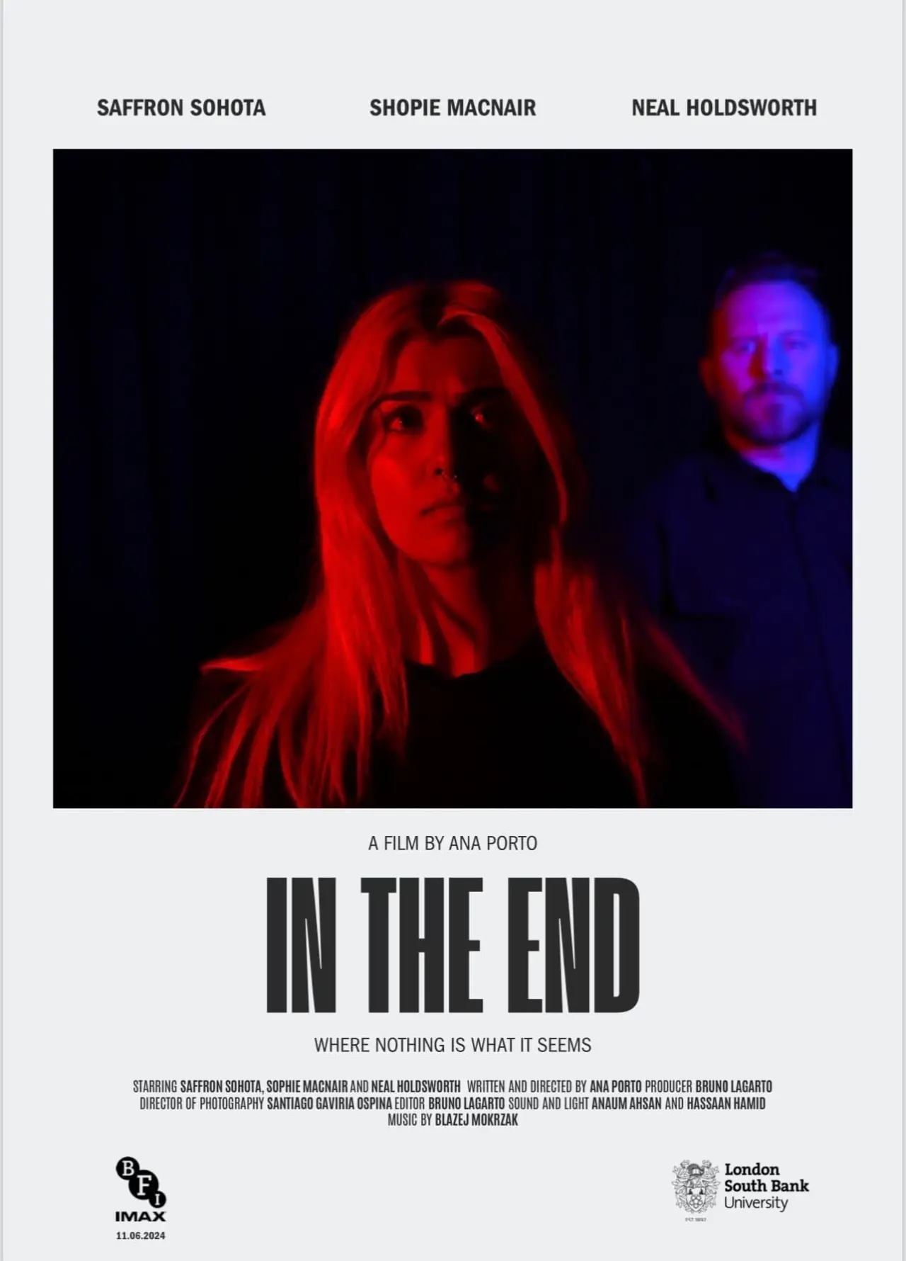 Plakat filmowy "In the End"