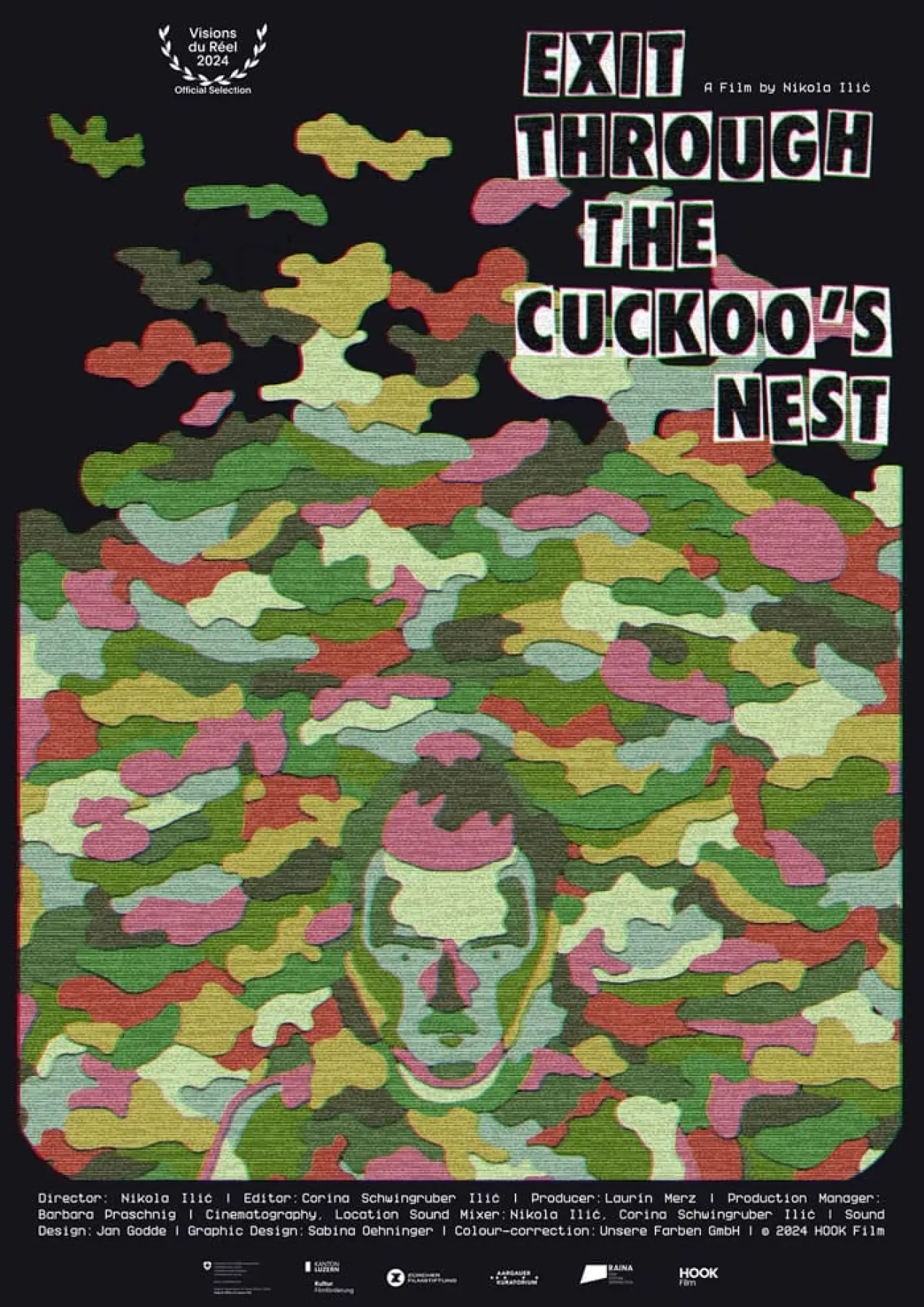 Plakat filmowy "Exit Through the Cuckoo’s Nest"