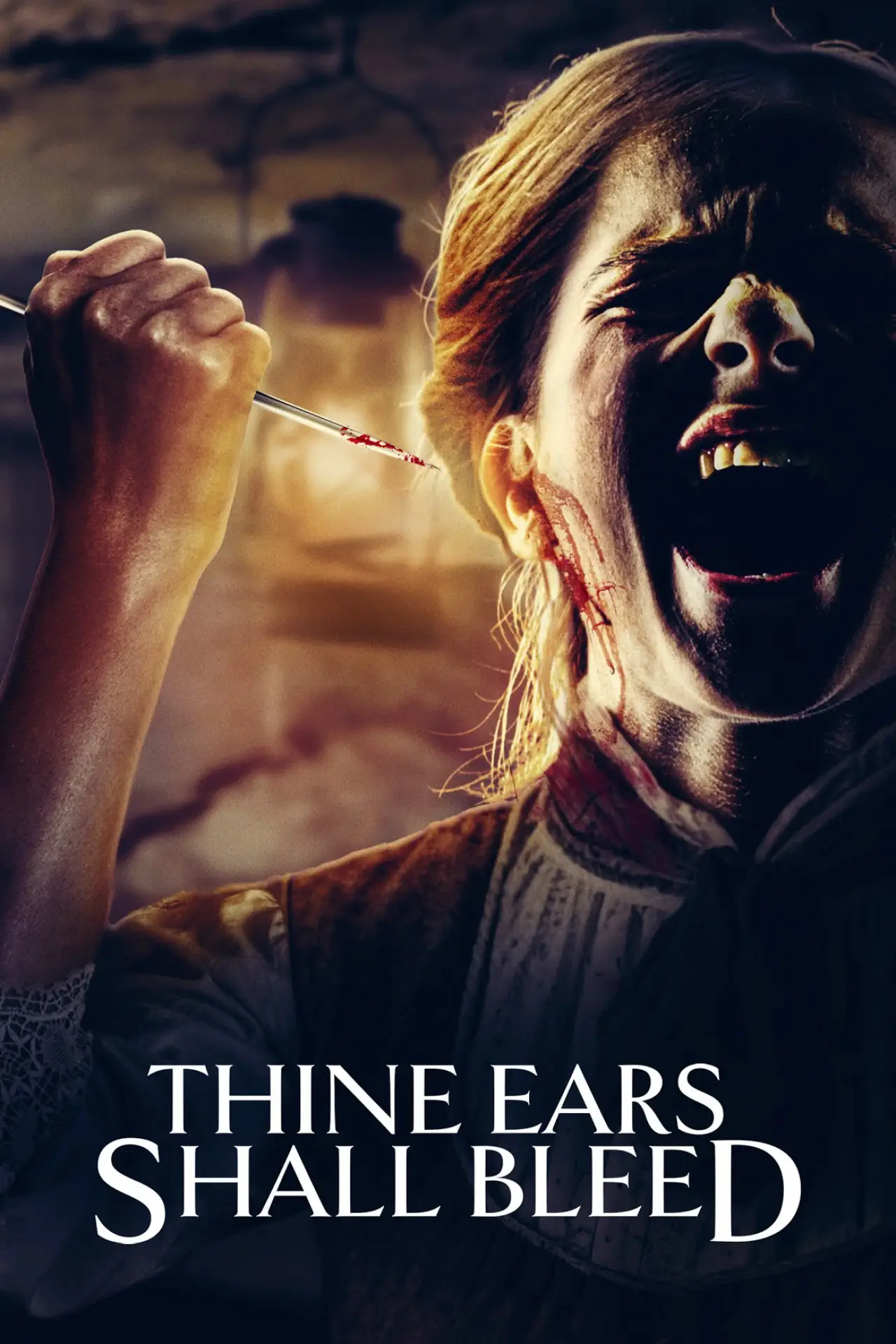 Plakat filmowy "Thine Ears Shall Bleed"