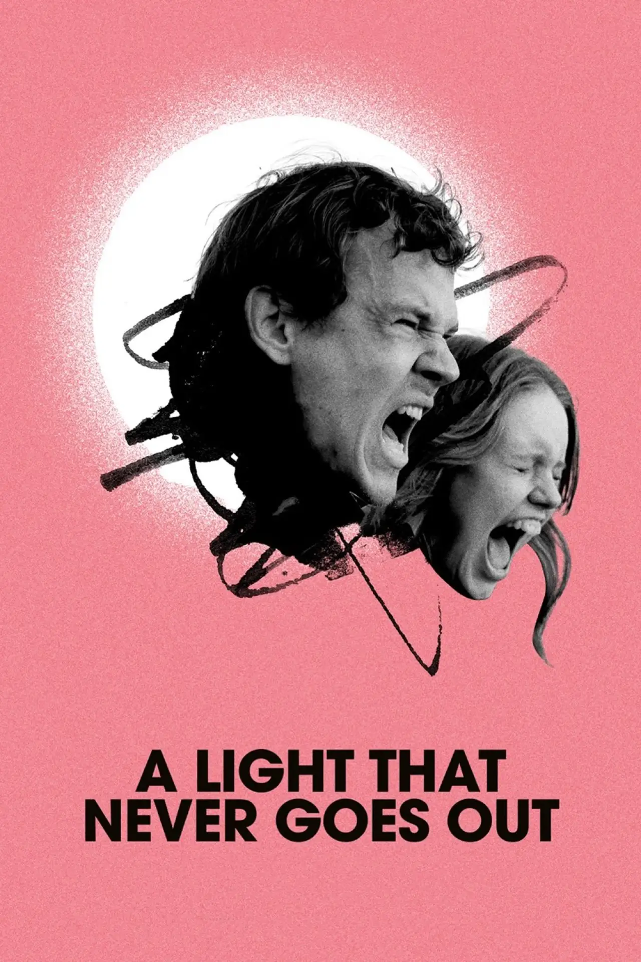 Plakat filmowy "Jossain on valo joka ei sammu"