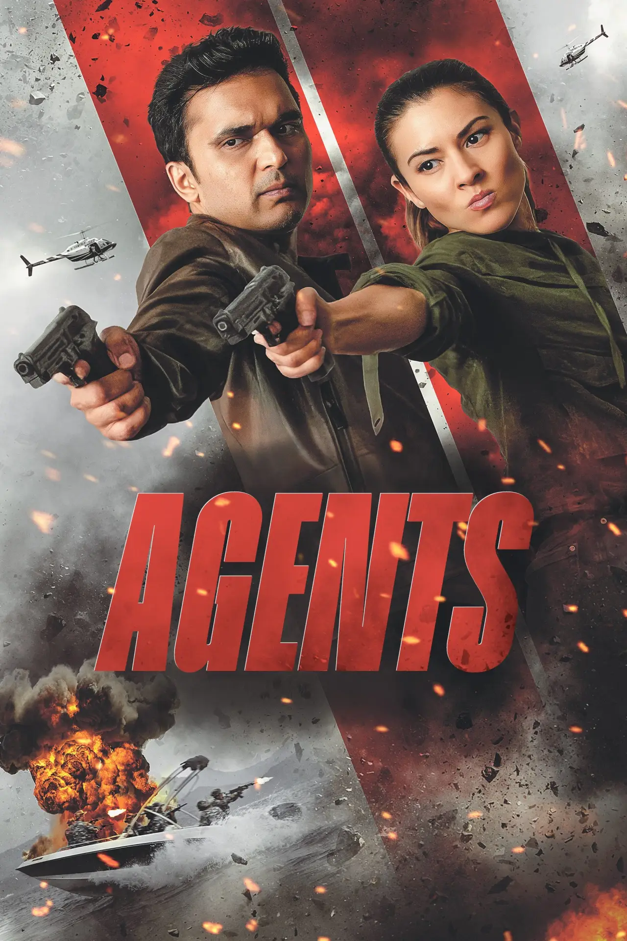Plakat filmowy "Agents"