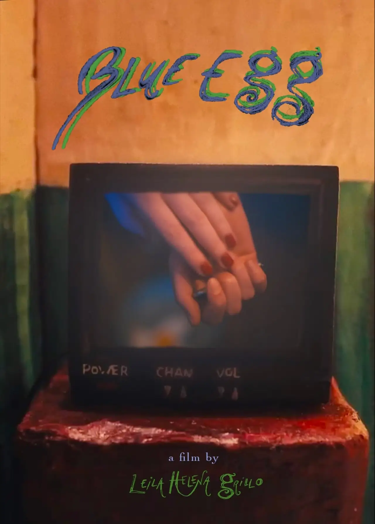Plakat filmowy "Blue Egg"