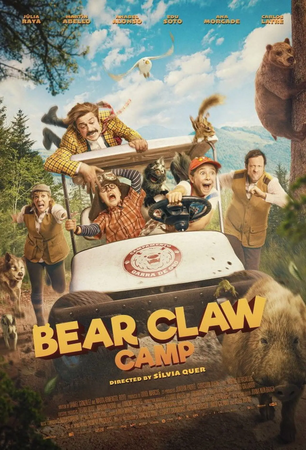 Plakat filmowy "Campamento Garra de Oso"