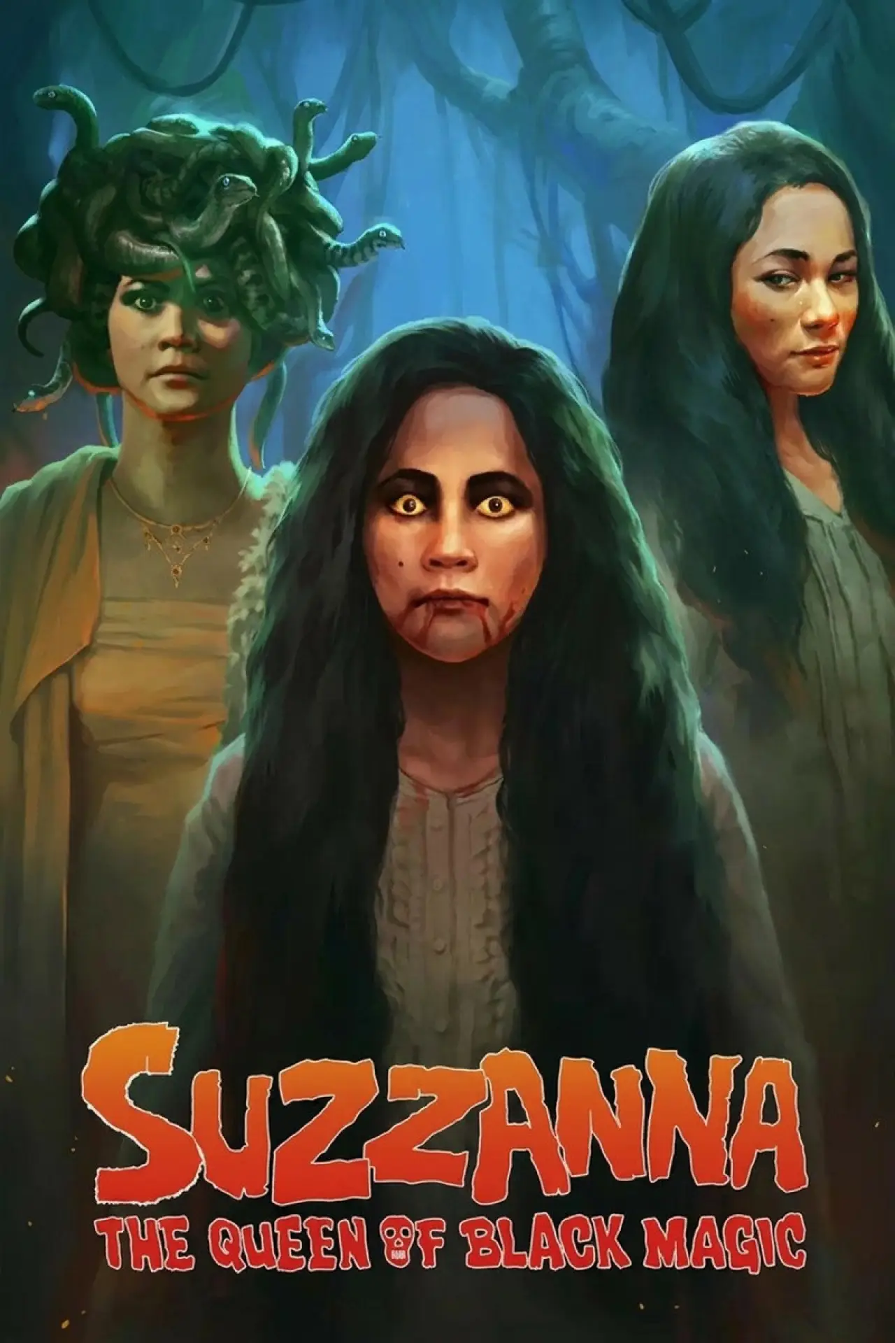 Plakat filmowy "Suzzanna: Królowa Czarnej Magii"