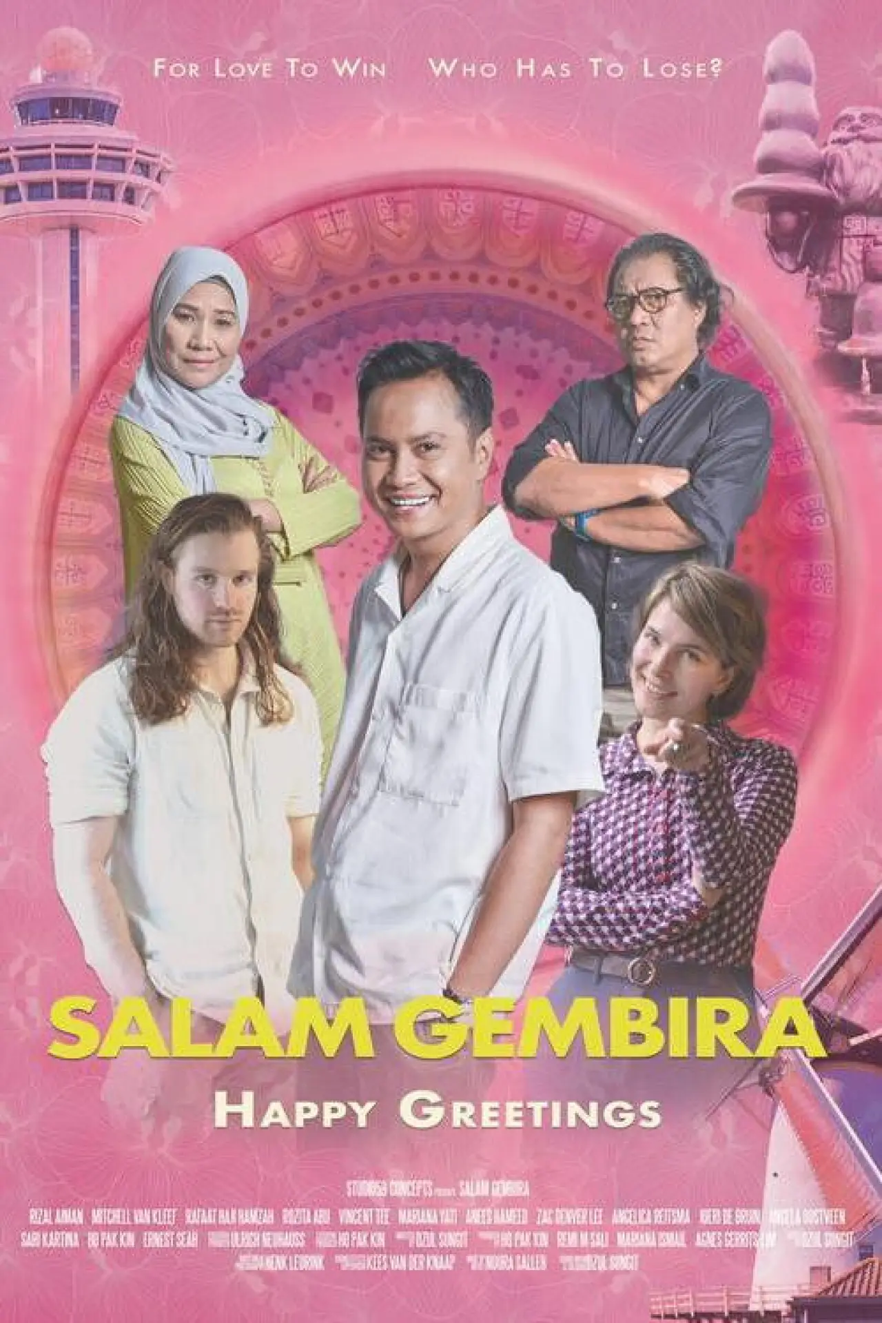 Plakat filmowy "Salam Gembira"