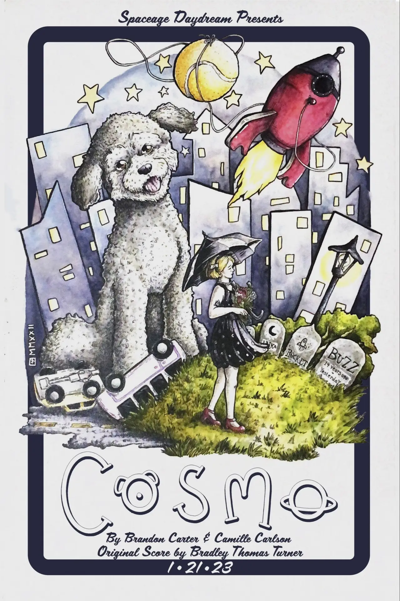 Plakat filmowy "Cosmo"