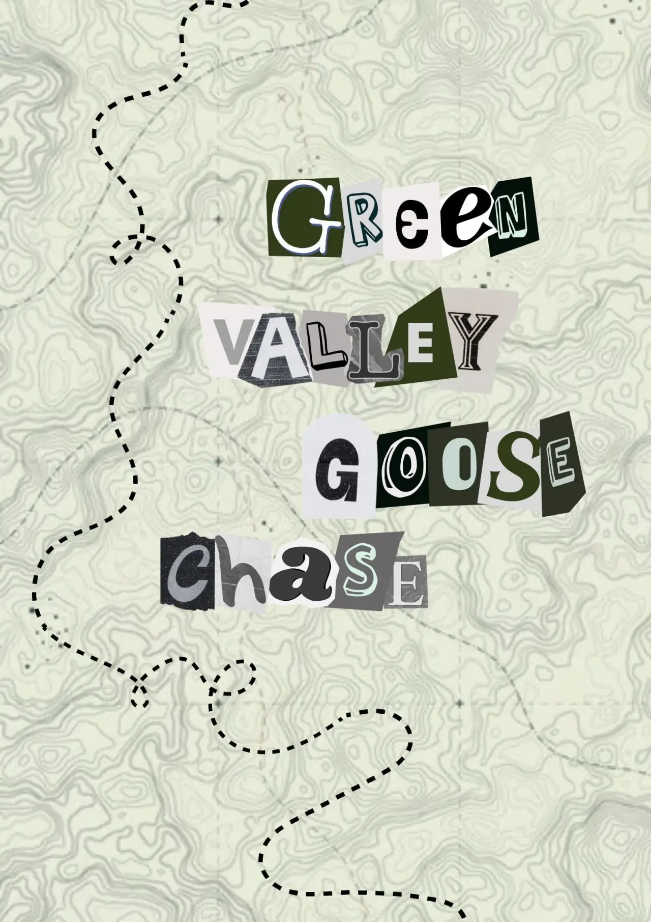 Plakat filmowy "Green Valley Goose Chase"