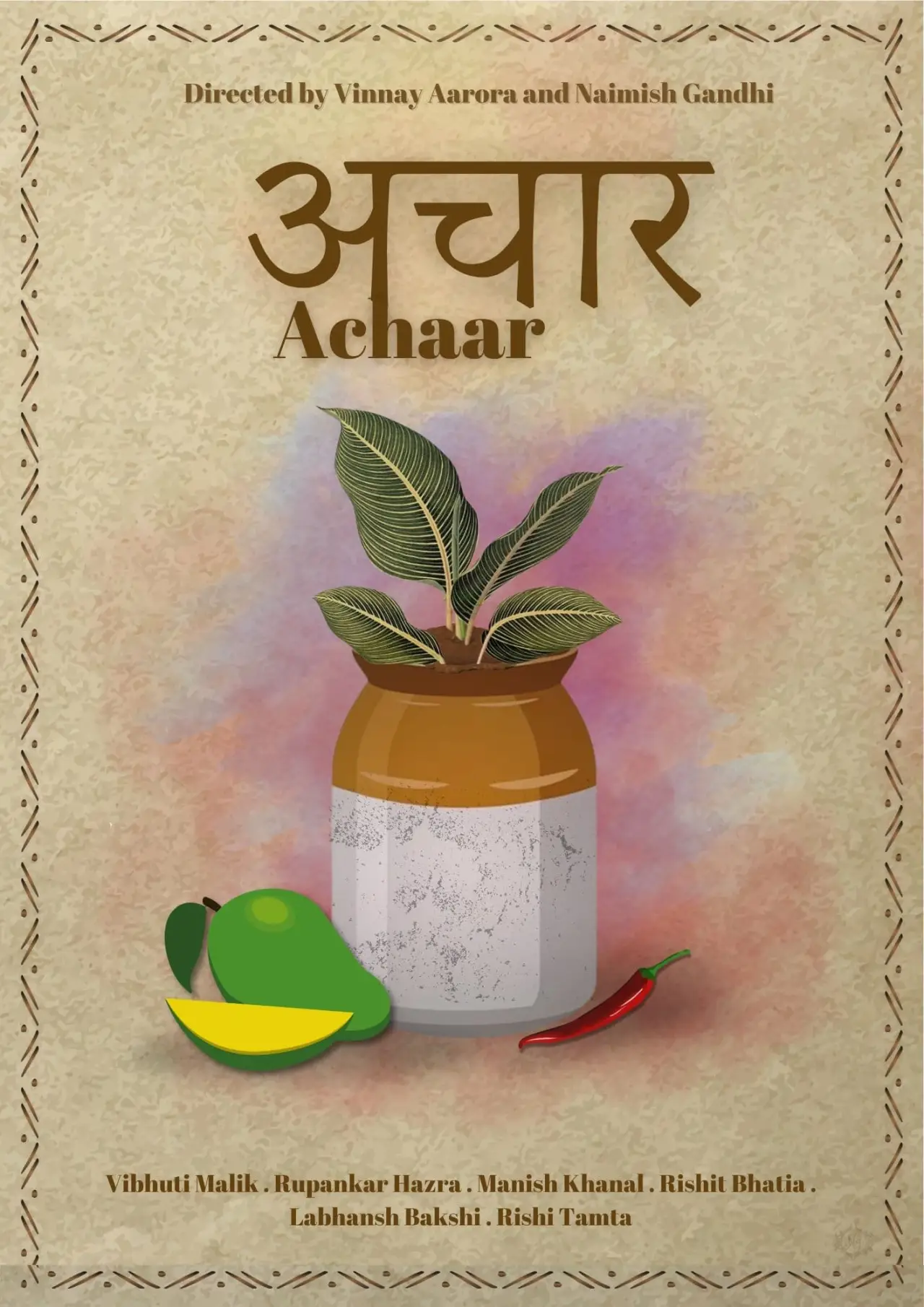 Plakat filmowy "Achaar"