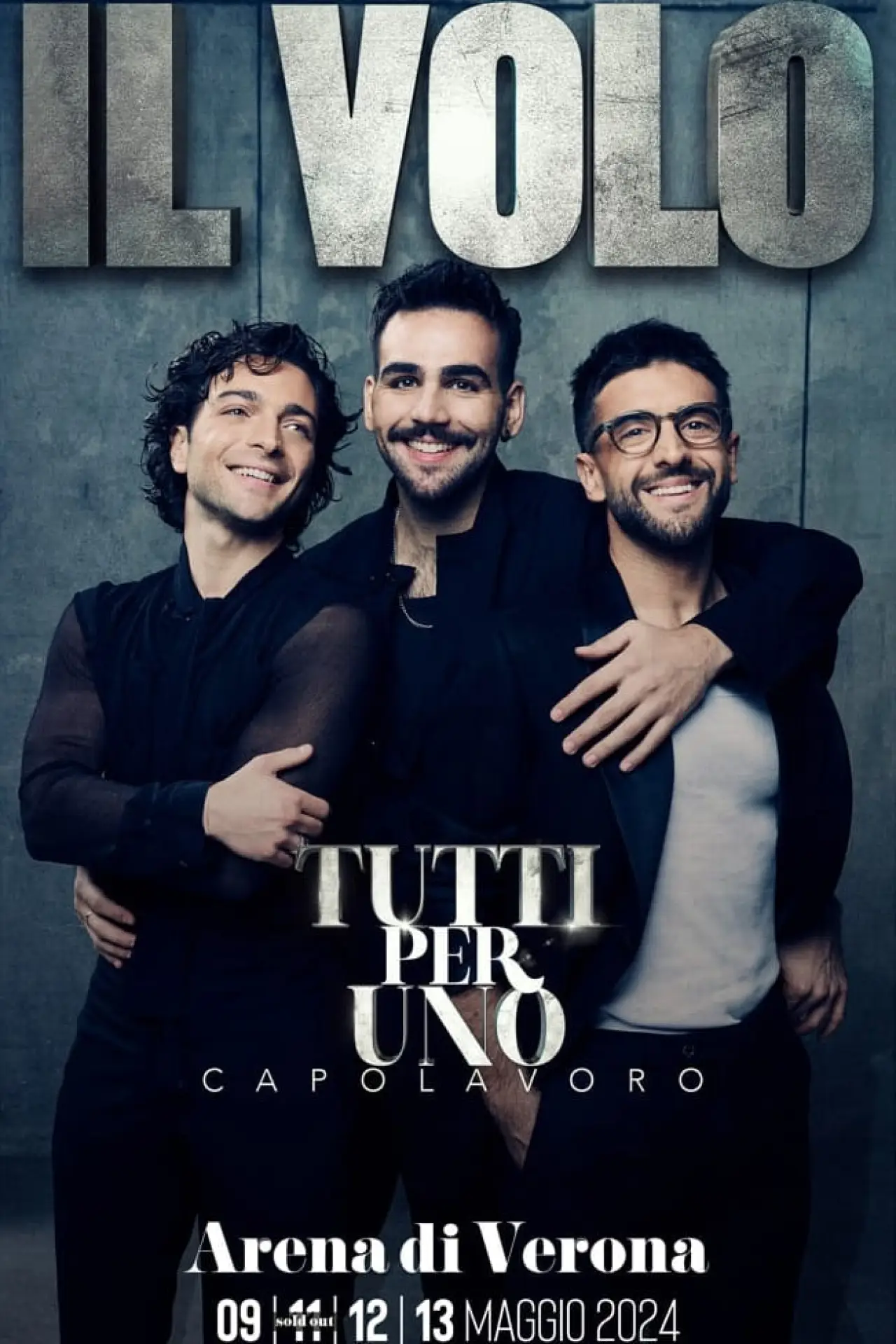 Plakat filmowy "Il Volo: Tutti Per Uno - Terza Puntata"